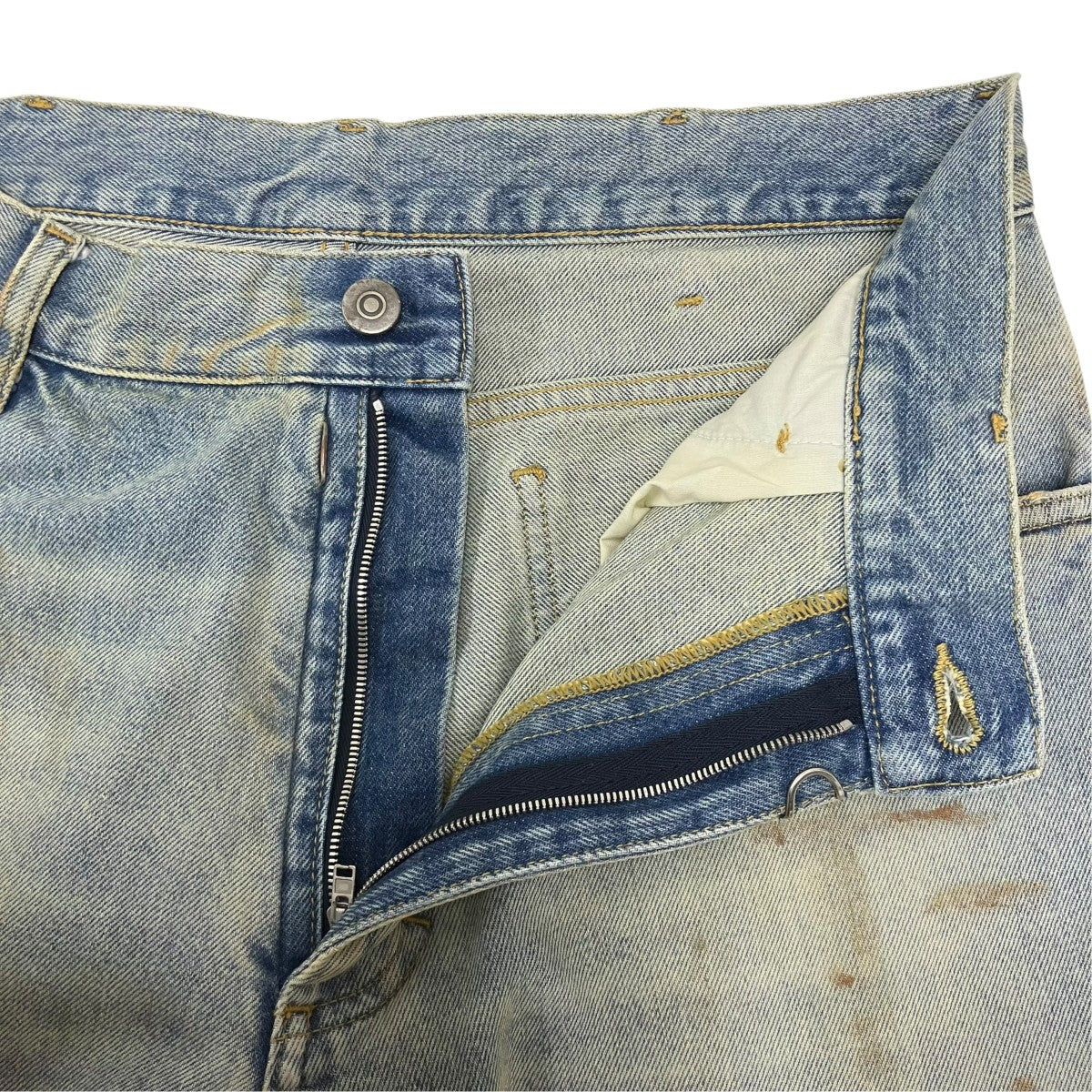 DIRTY WASH DENIM PANTS デニムパンツ