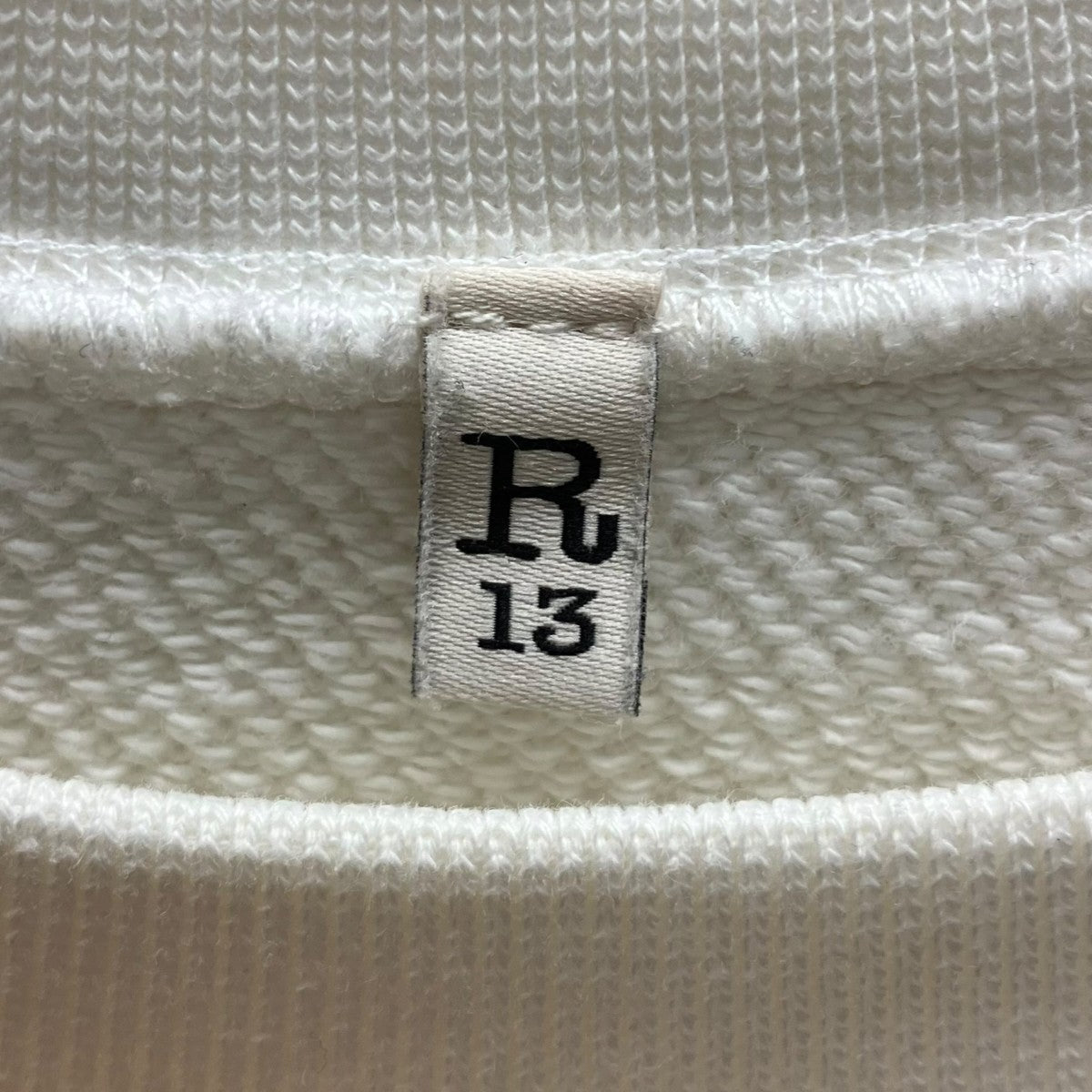 R13 GRAFFITI OVERSIZED CREWNECK グラフィックスウェット 古着・中古-4枚目のアイテム画像