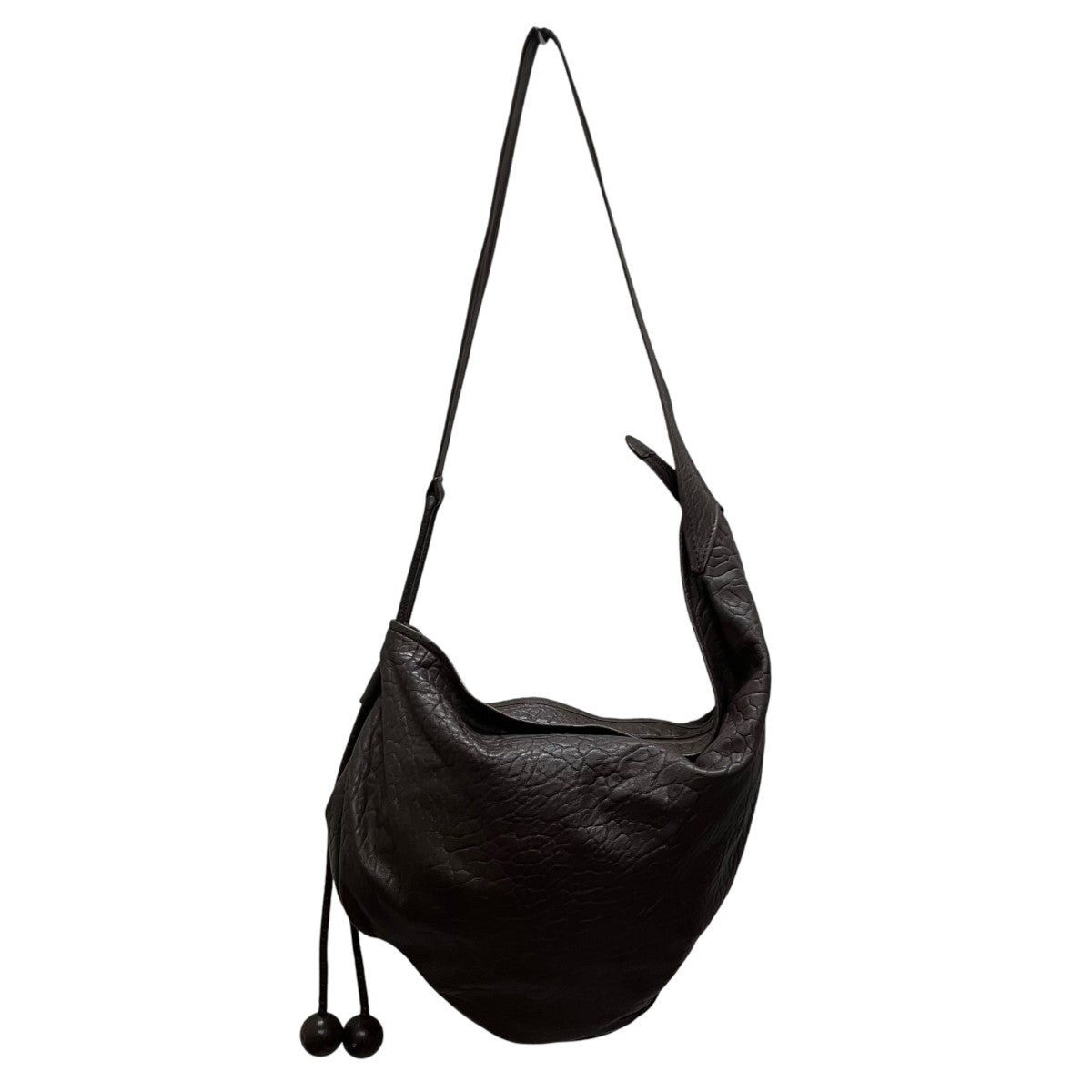 MARNI ナッパ製ホーボーバッグレザーショルダーバッグ 古着・中古-1枚目のアイテム画像