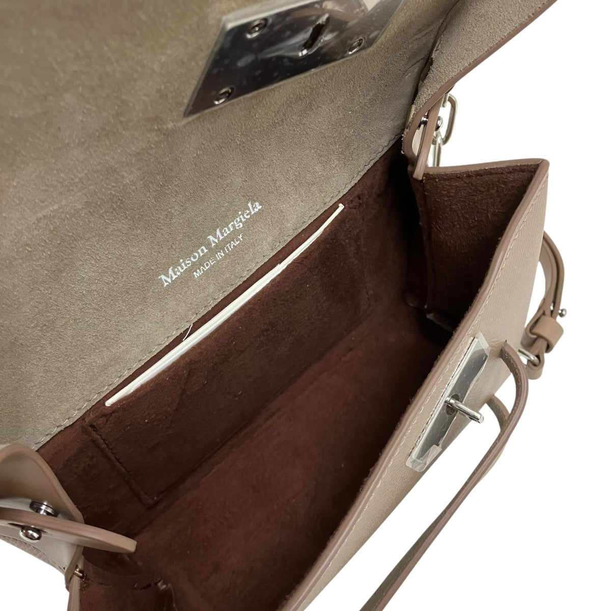 Maison Margiela スモール クラッチバッグ チェーン ミラーロッククロージャー 古着・中古-7枚目のアイテム画像
