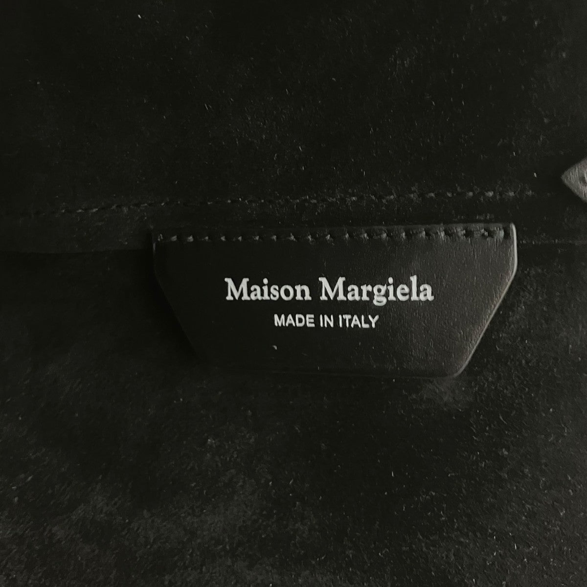 Maison Margiela 2wayレザートートバッグ 古着・中古-7枚目のアイテム画像