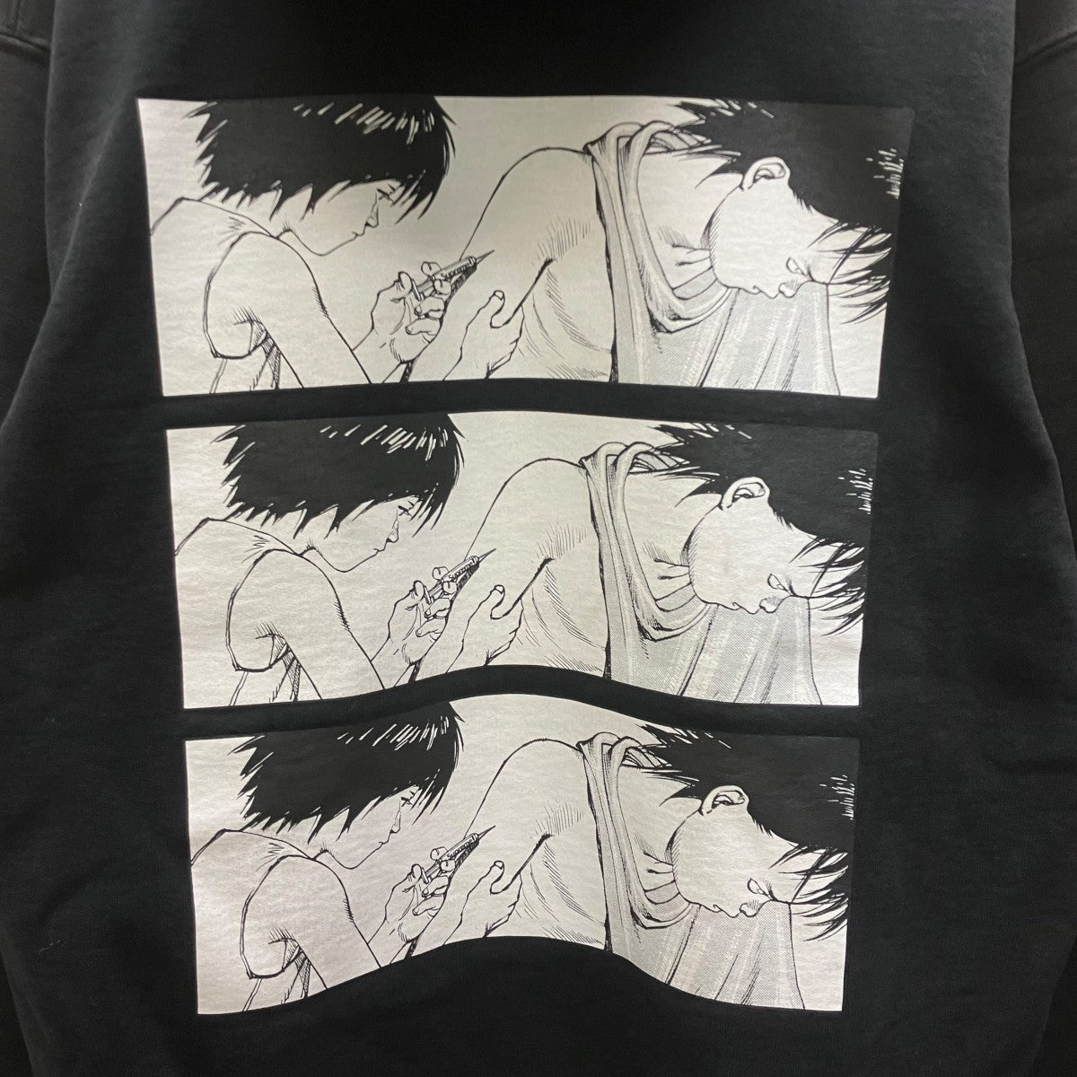 syringe zip up sweatshirtジップパーカー