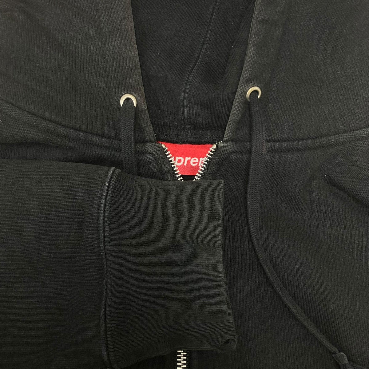 syringe zip up sweatshirtジップパーカー