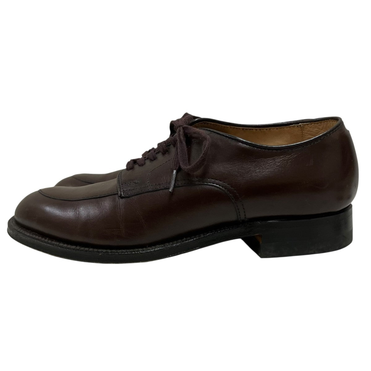 ALDEN Vチップレザーシューズ 古着・中古-3枚目のアイテム画像