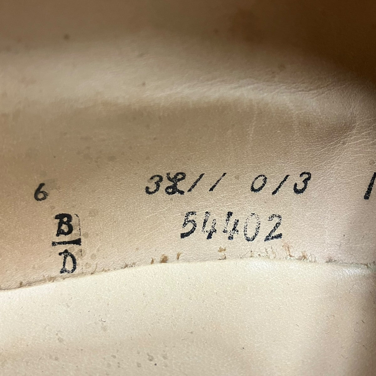 ALDEN Vチップレザーシューズ 古着・中古-8枚目のアイテム画像