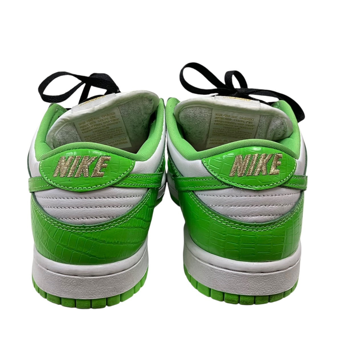 Supreme×NIKE Dunk Low OG QS Gold Stars「White Mean Green」ローカットスニーカーDH3228-101 古着・中古-4枚目のアイテム画像