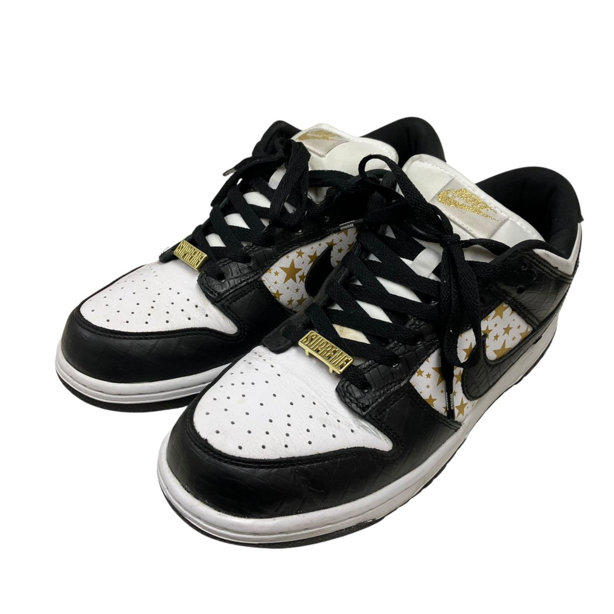 Dunk Low OG QS Gold Stars 「White Black」ローカットスニーカーDH3228-102