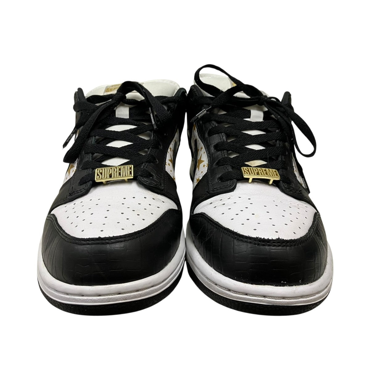 Dunk Low OG QS Gold Stars 「White Black」ローカットスニーカーDH3228-102