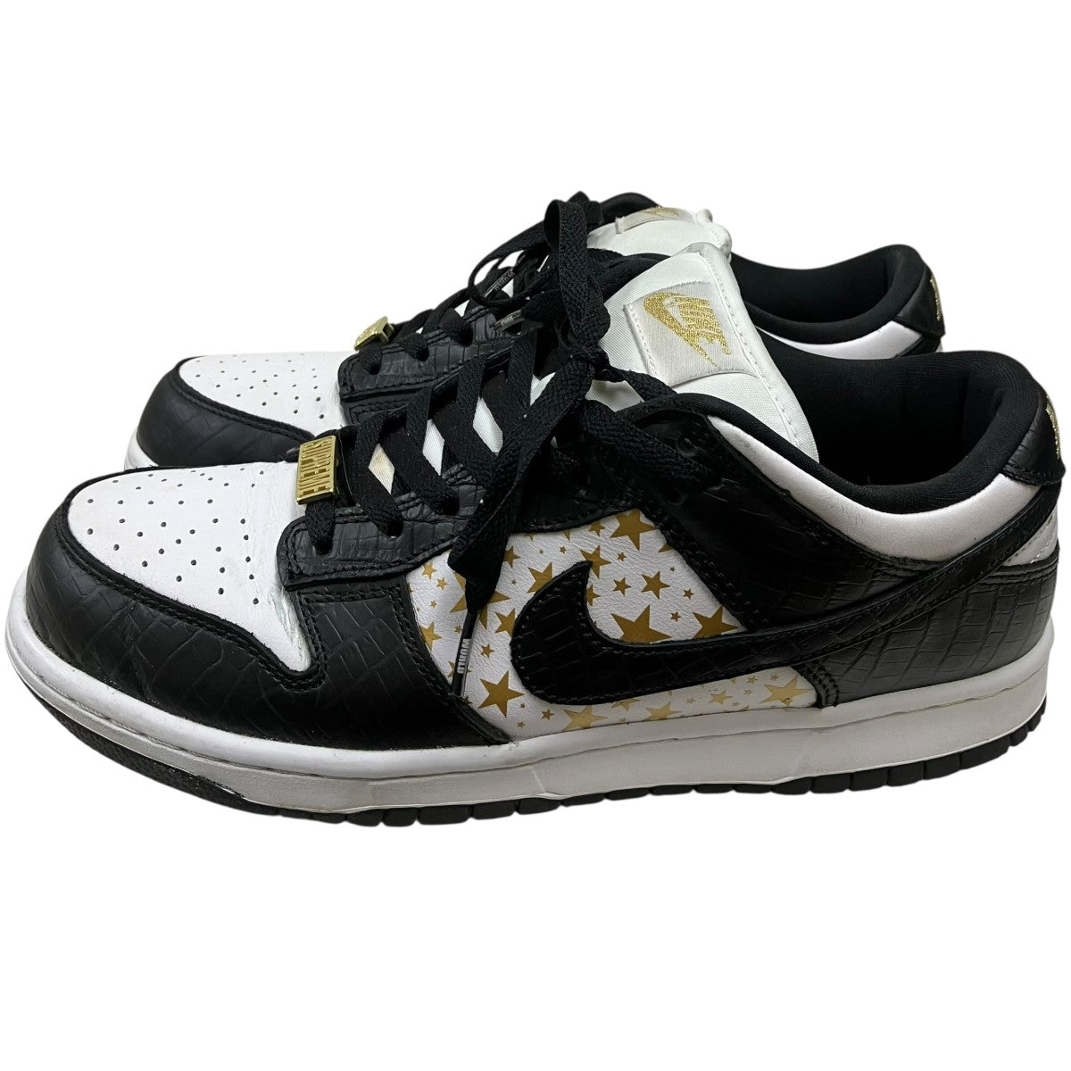 Dunk Low OG QS Gold Stars 「White Black」ローカットスニーカーDH3228-102