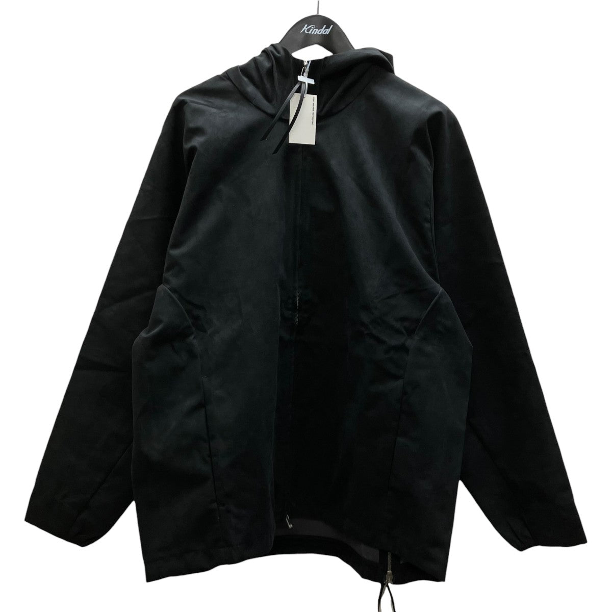8．0 TECHNICAL JACKET CENTERスエード調フーデッドジャケット