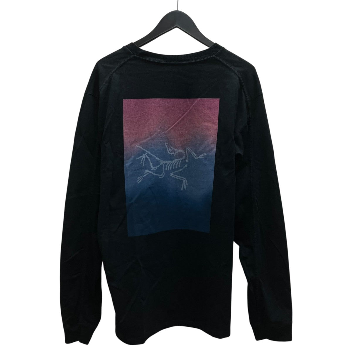 Kragg Cotton Heatmap LS バックプリント長袖Tシャツ