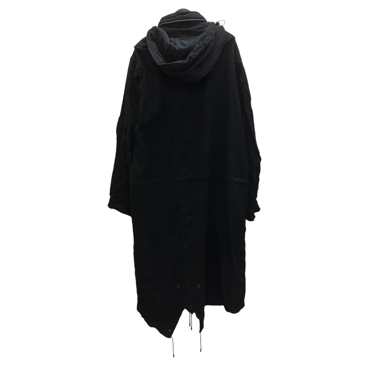 Yohji Yamamoto pour homme FULLING SERGE R-MILLNG MODS COAT 縮絨サージ縮絨モッズコート 古着・中古-2枚目のアイテム画像