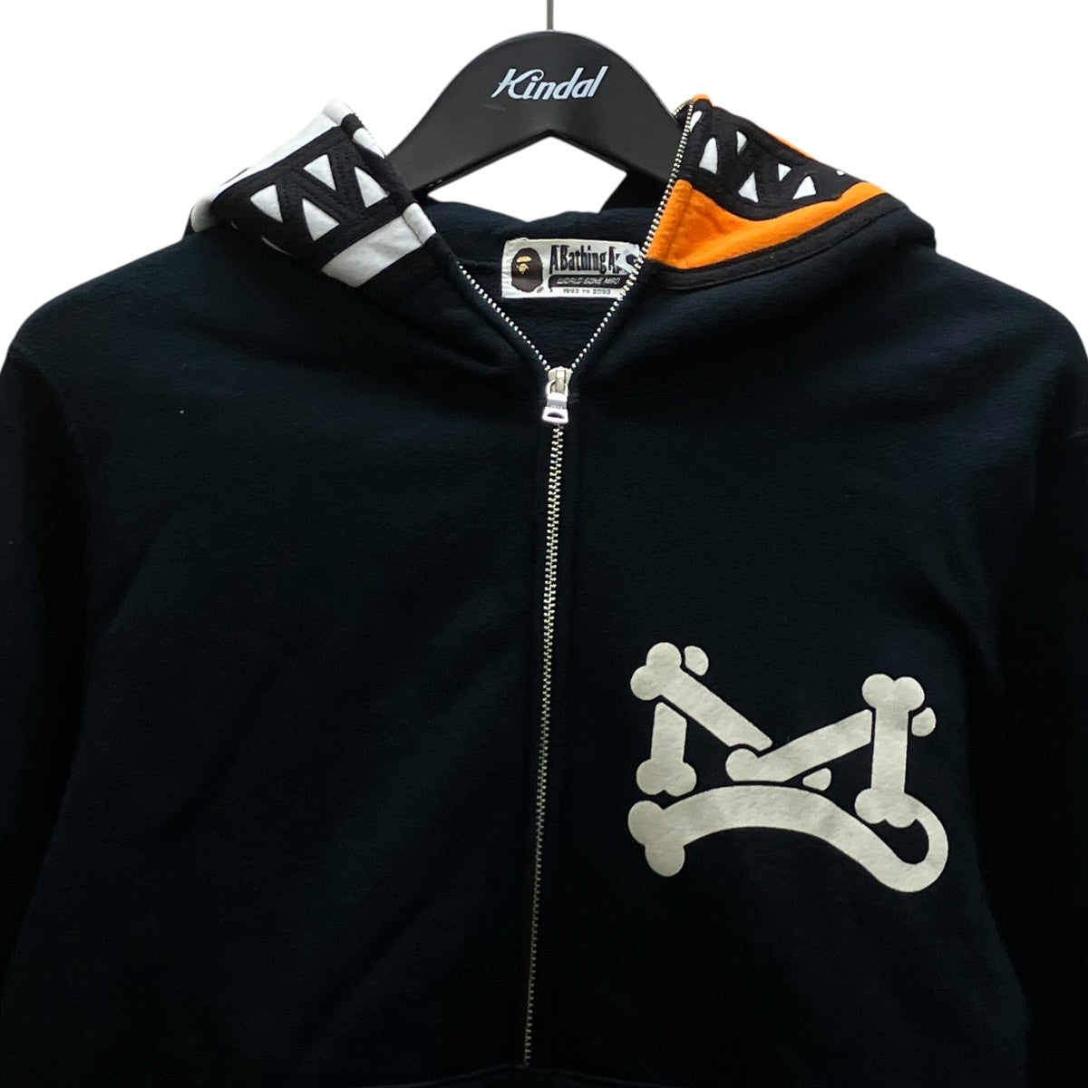 A BATHING APE MILO Animal Safari JURASSIC REX FULL ZIP HOODIE アニマルジップパーカー 古着・中古-2枚目のアイテム画像