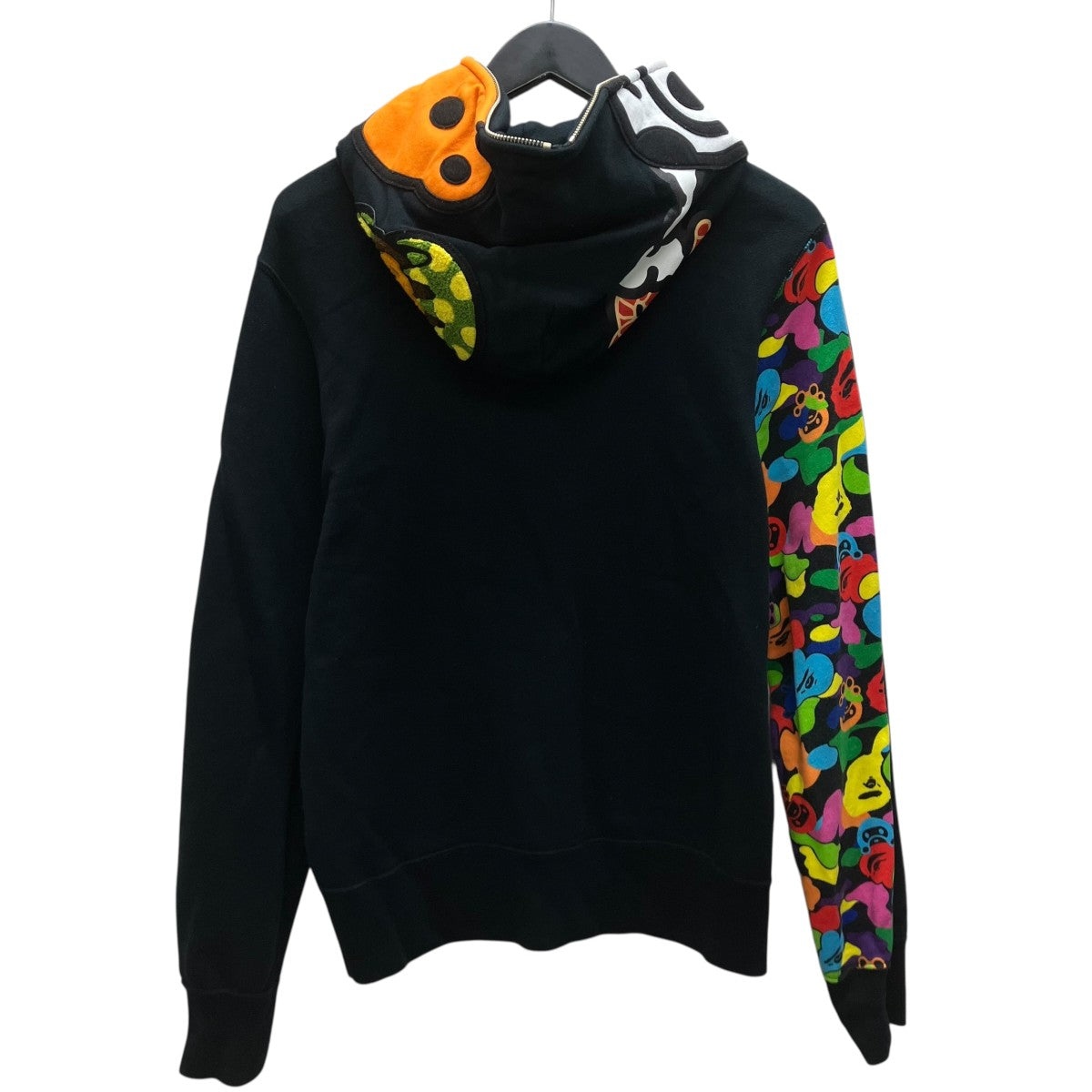 A BATHING APE MILO Animal Safari JURASSIC REX FULL ZIP HOODIE アニマルジップパーカー 古着・中古-4枚目のアイテム画像