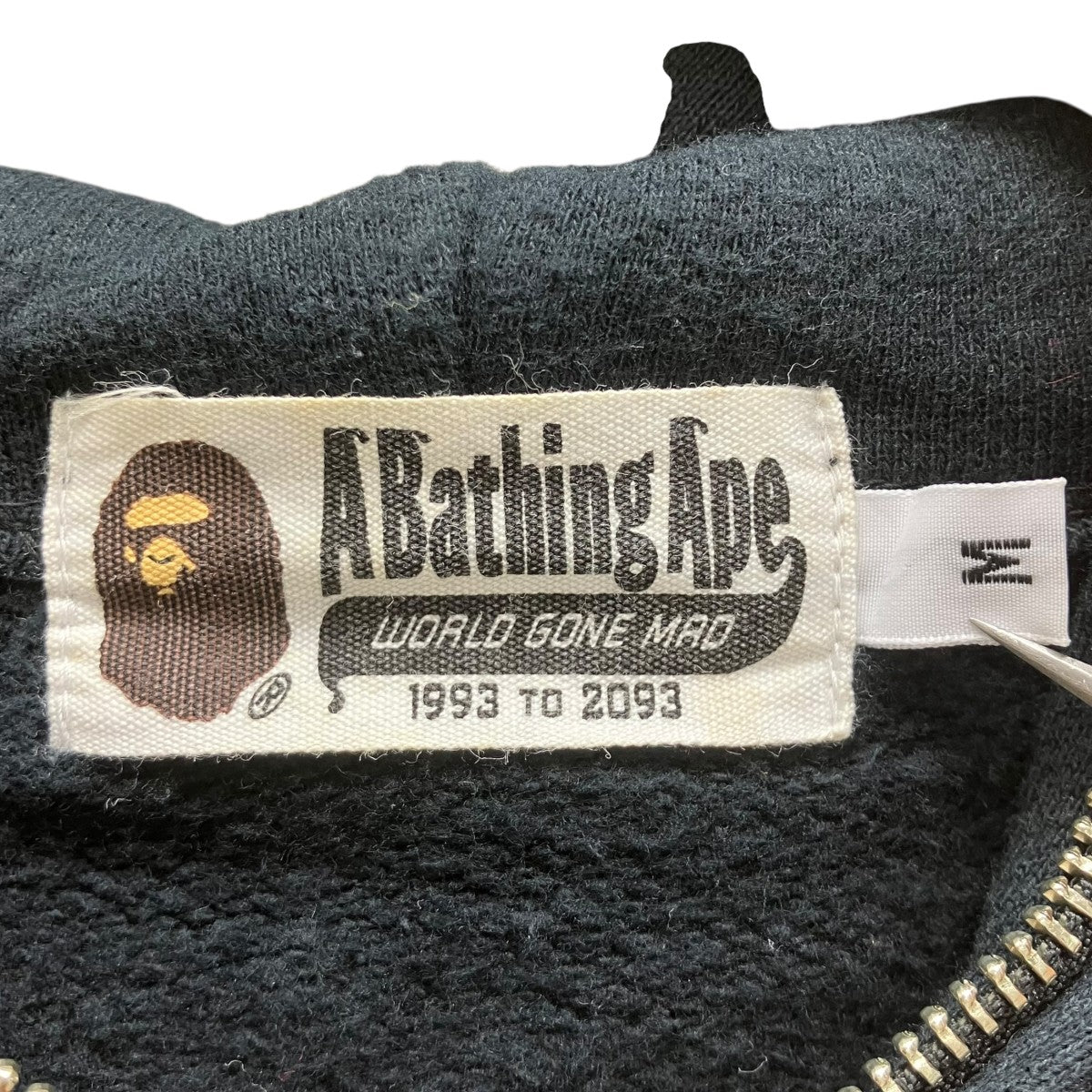 A BATHING APE MILO Animal Safari JURASSIC REX FULL ZIP HOODIE アニマルジップパーカー 古着・中古-5枚目のアイテム画像