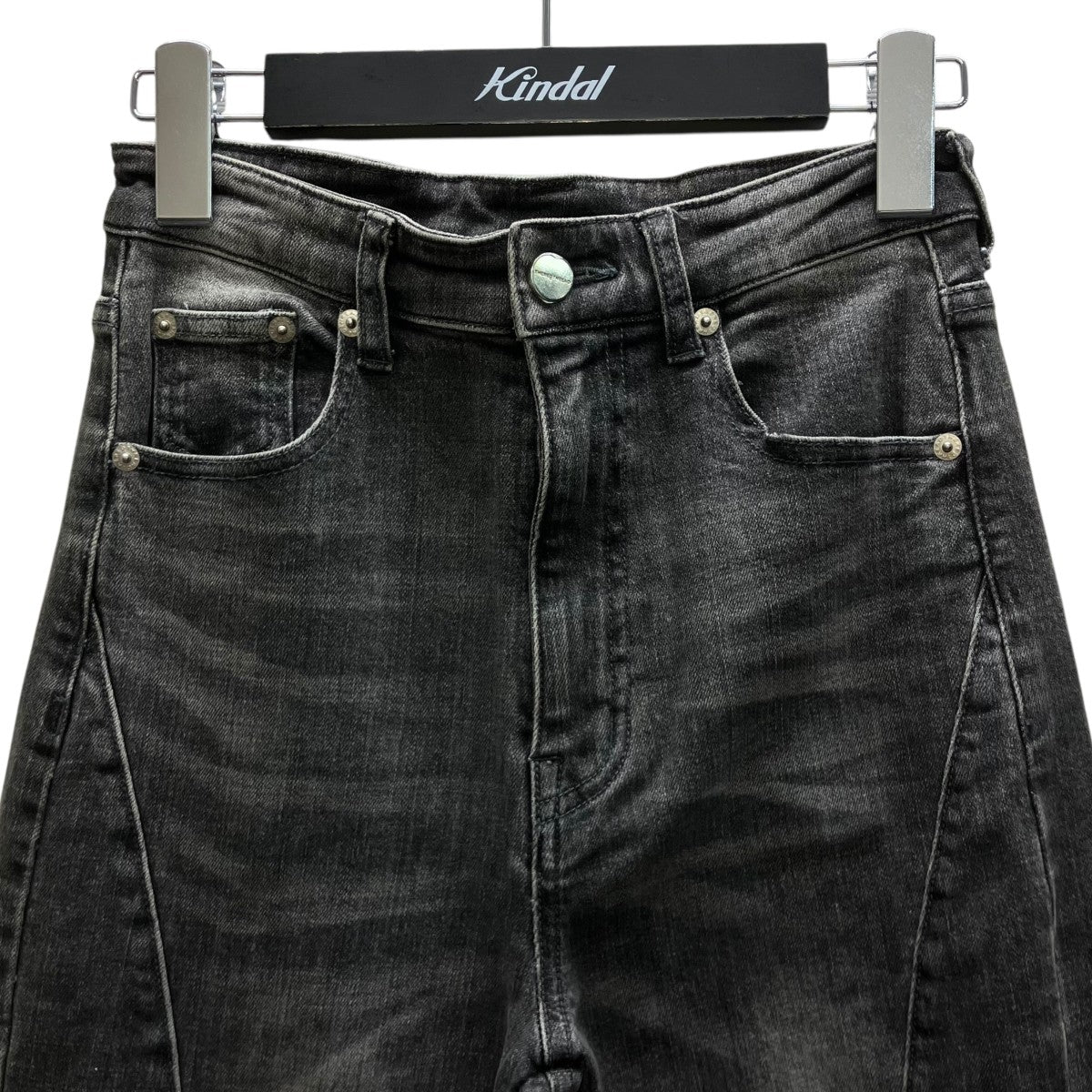 S flare denim basic フレアデニムパンツ
