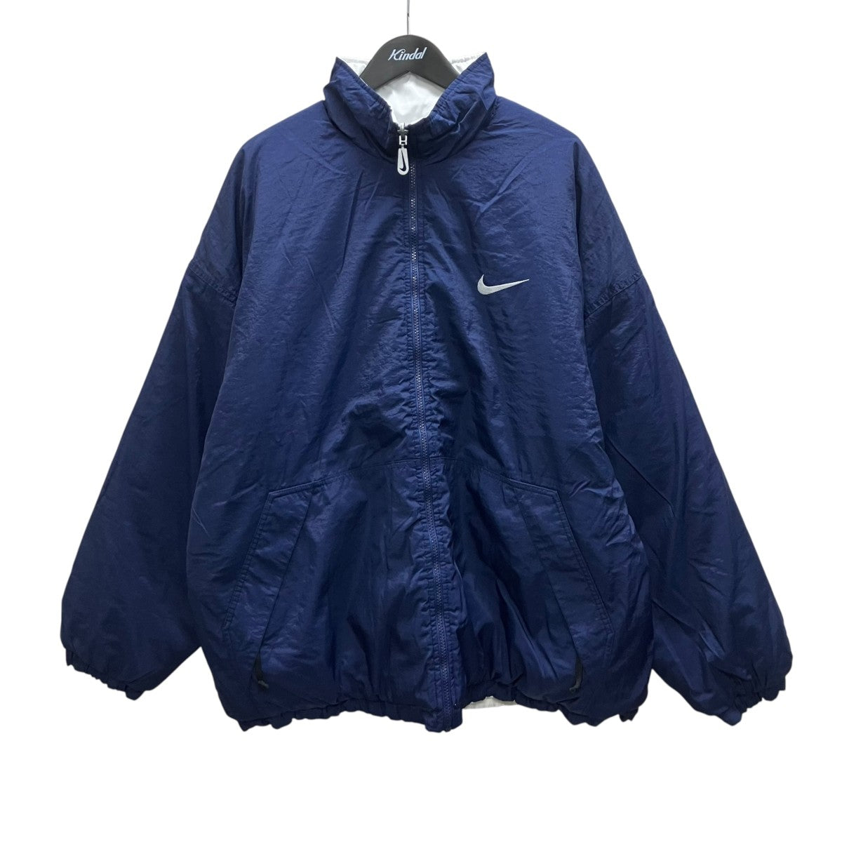 NIKE 90sリバーシブルパデッドナイロンジャケット 古着・中古-1枚目のアイテム画像