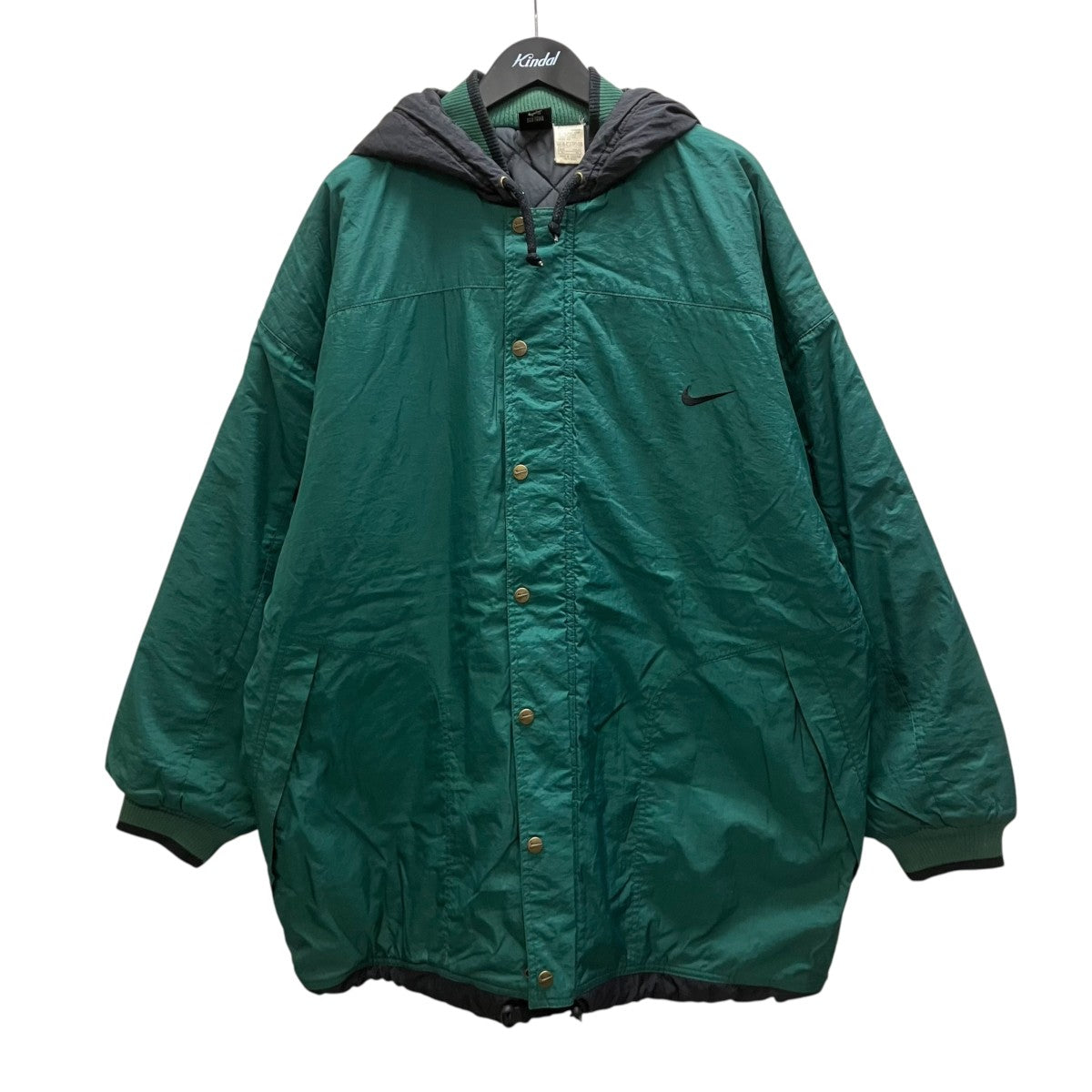 NIKE 90sパデッドナイロンコート 古着・中古-1枚目のアイテム画像