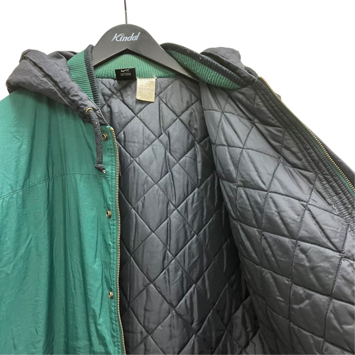 NIKE 90sパデッドナイロンコート 古着・中古-5枚目のアイテム画像