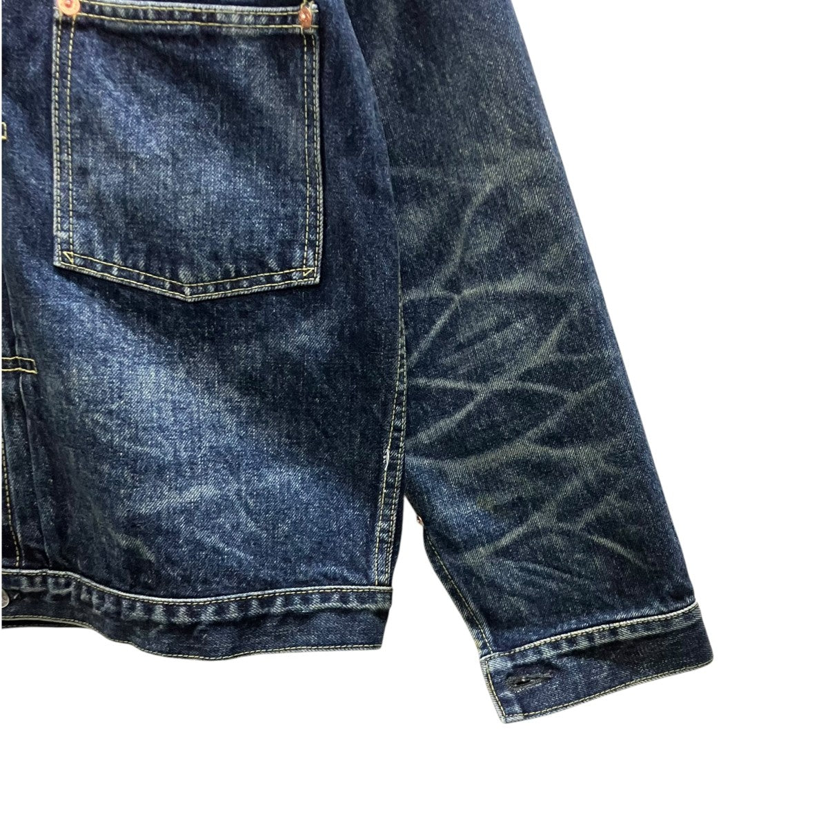 Subculture S06XX SEOWORN IRON DENIM JACKET ヴィンテージ加工デニムジャケット 古着・中古-5枚目のアイテム画像
