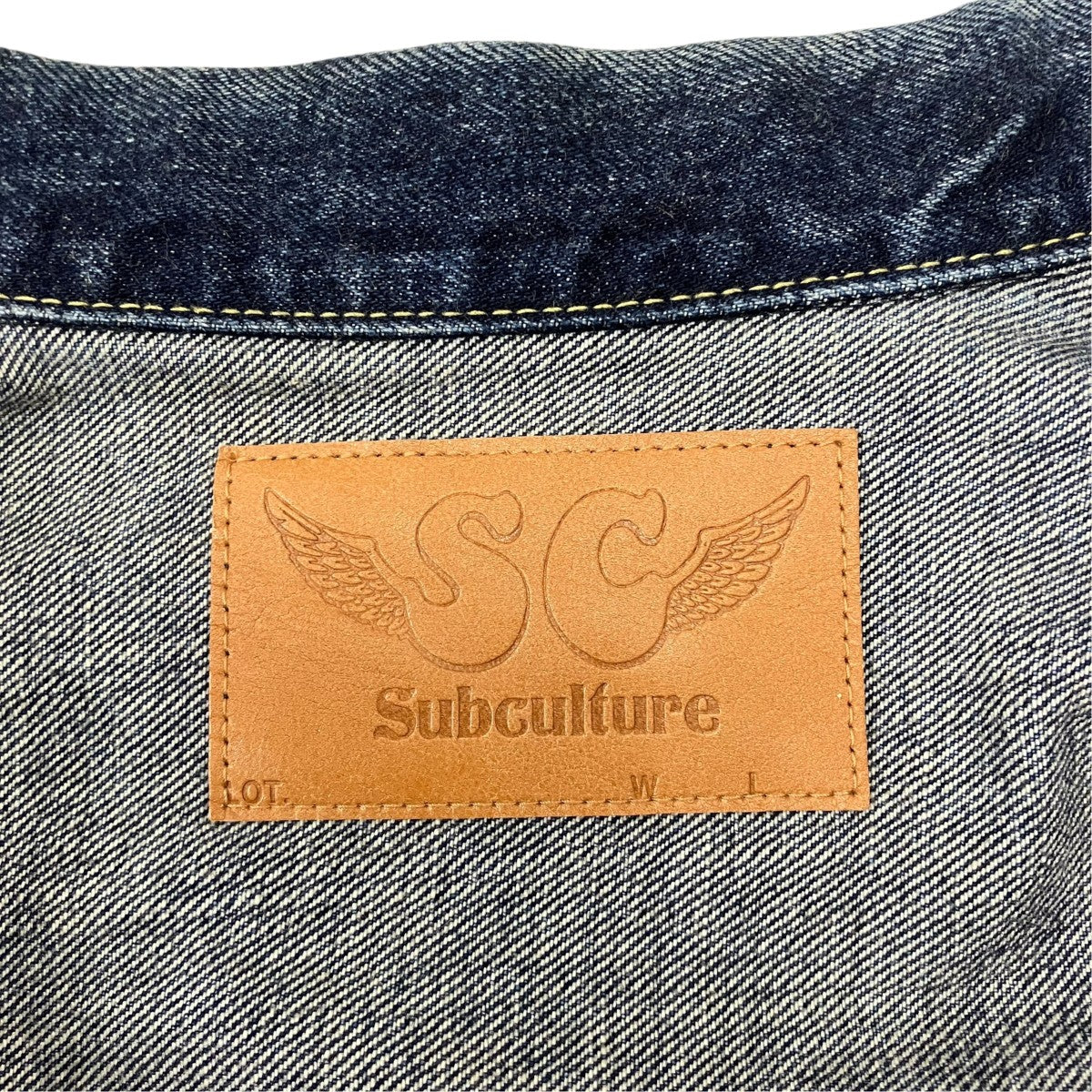 Subculture S06XX SEOWORN IRON DENIM JACKET ヴィンテージ加工デニムジャケット 古着・中古-8枚目のアイテム画像