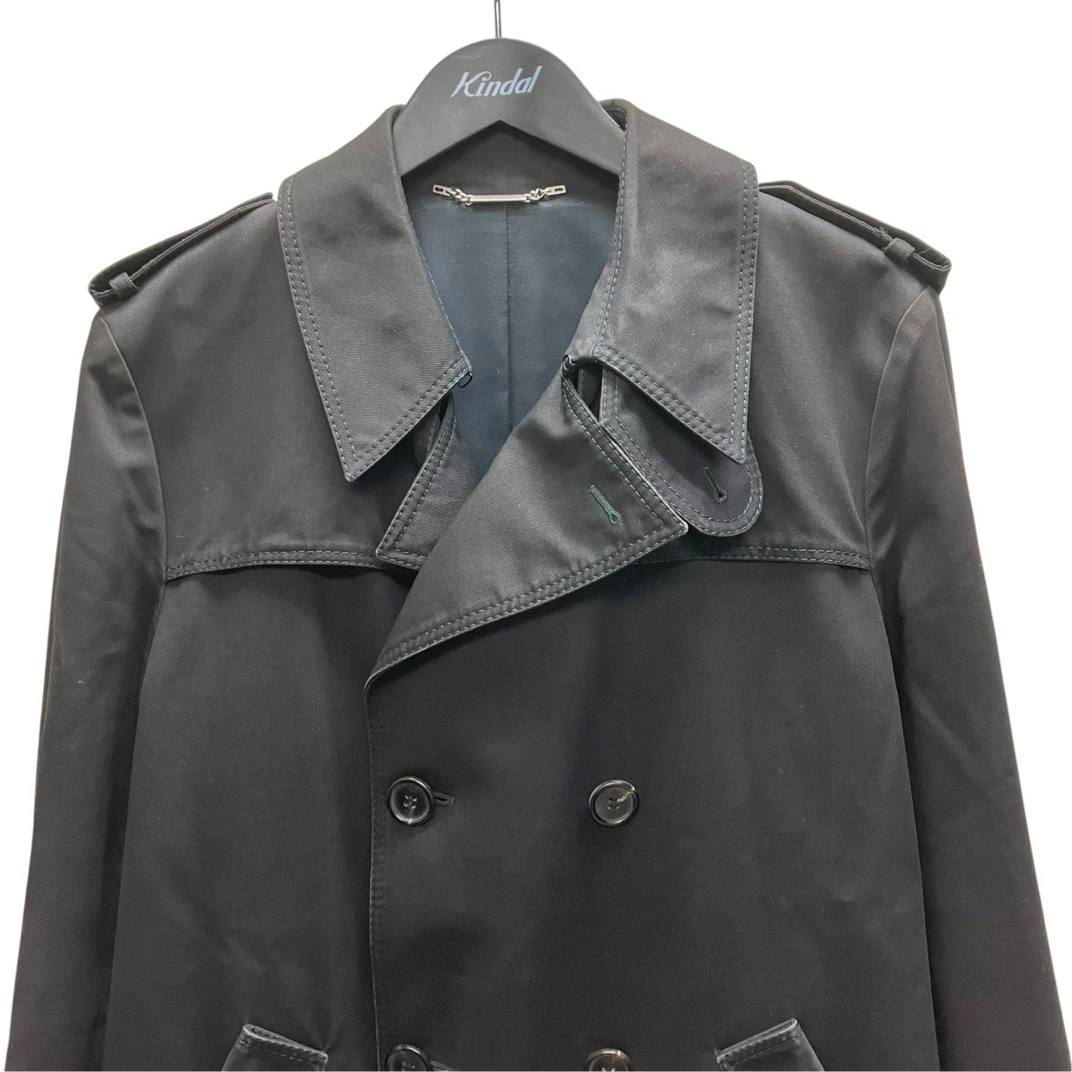 Dior Homme 04AW エディ期 トレンチコート 古着・中古-3枚目のアイテム画像