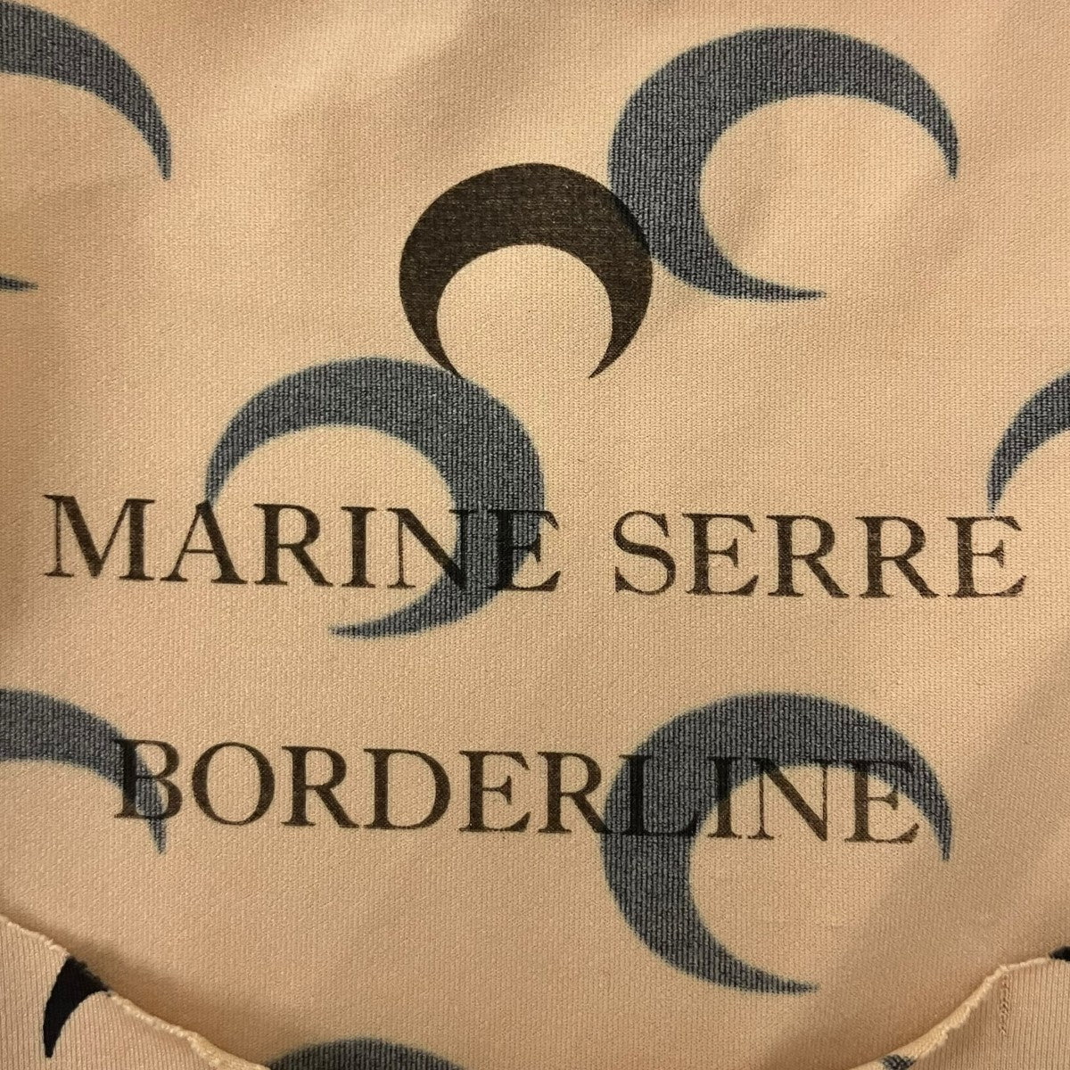 marine serre ムーンプリントカットソー 古着・中古-4枚目のアイテム画像