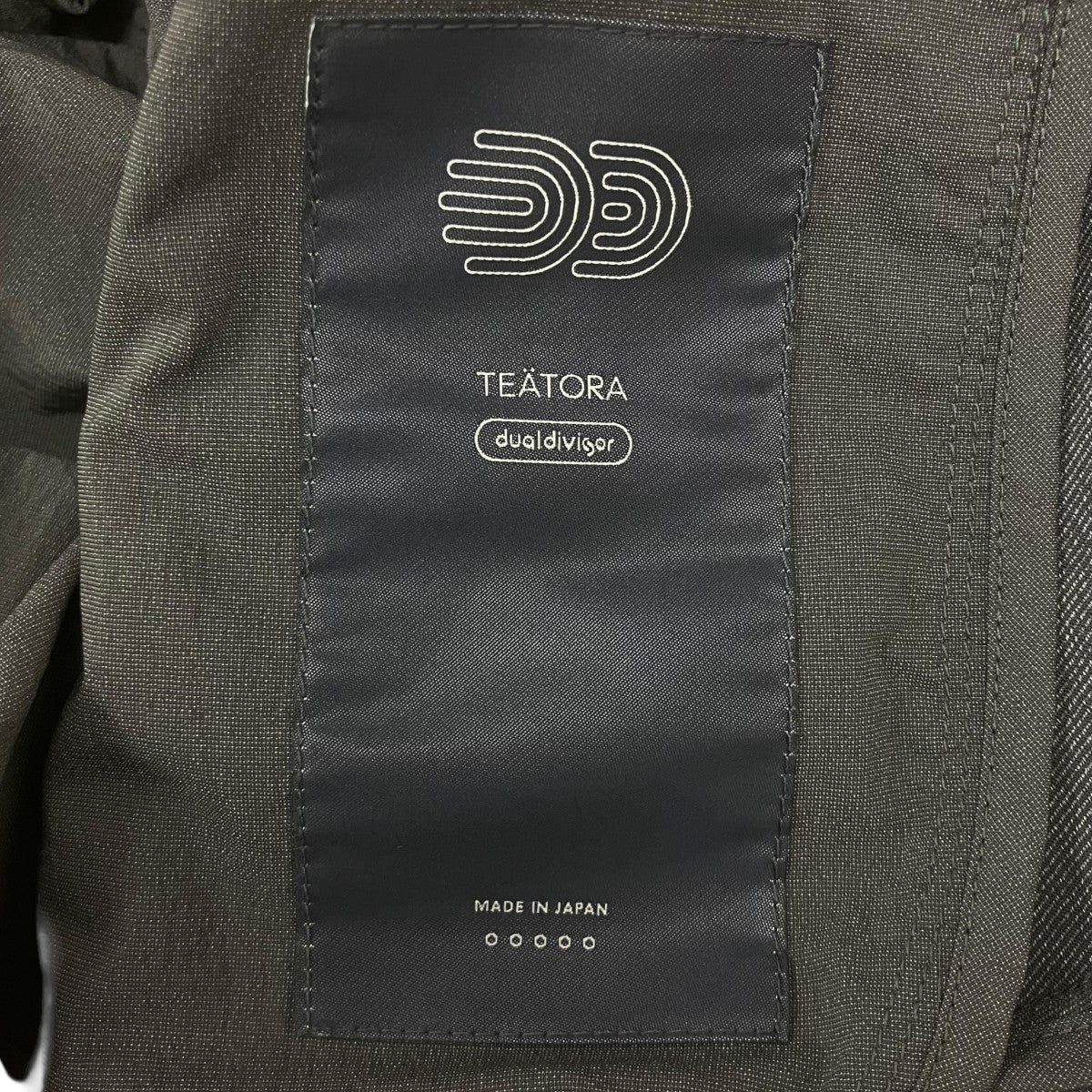 TEATORA WALLET PANTS RESORT DUAL DIVISOR ウォレットパンツ 古着・中古-6枚目のアイテム画像