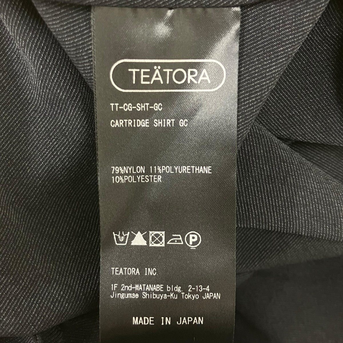 TEATORA CARTRIDGE SHIRT - GC 長袖シャツ 古着・中古-6枚目のアイテム画像