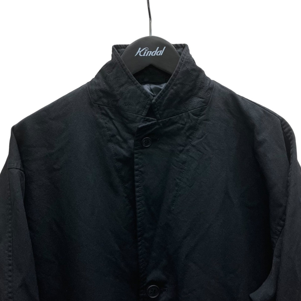 COMME des GARCONS HOMME 26AW エステルサージ 製品染テーラードジャケット 古着・中古-2枚目のアイテム画像