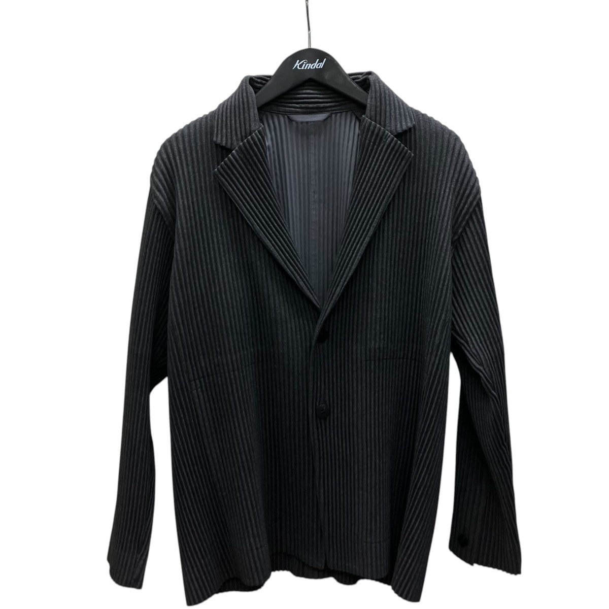 HOMME PLISSE ISSEY MIYAKE WOOL LIKE LIGHTプリーツテーラードジャケット 古着・中古-1枚目のアイテム画像