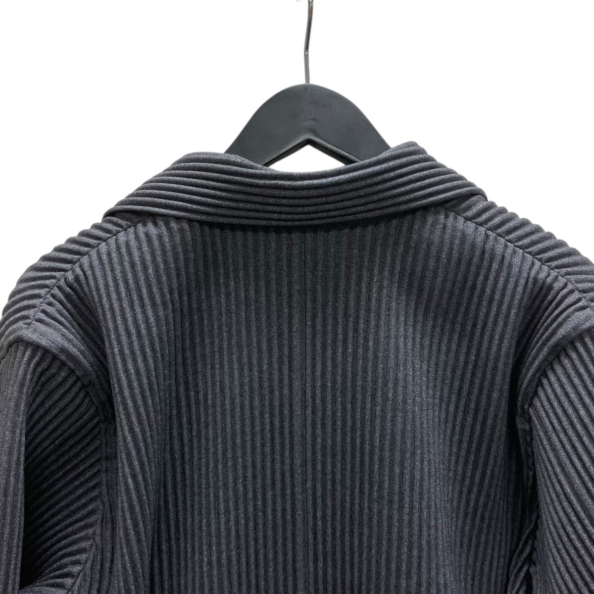 HOMME PLISSE ISSEY MIYAKE WOOL LIKE LIGHTプリーツテーラードジャケット 古着・中古-6枚目のアイテム画像