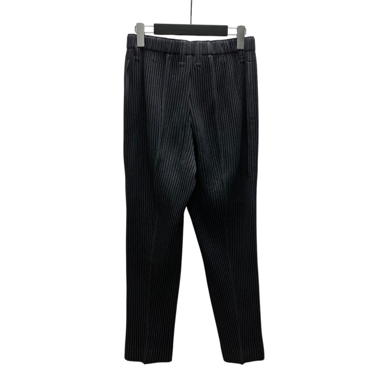 HOMME PLISSE ISSEY MIYAKE WOOL LIKE LIGHTプリーツパンツ 古着・中古-3枚目のアイテム画像