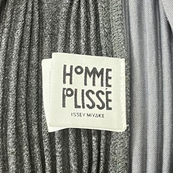 HOMME PLISSE ISSEY MIYAKE WOOL LIKE LIGHTプリーツパンツ 古着・中古-6枚目のアイテム画像