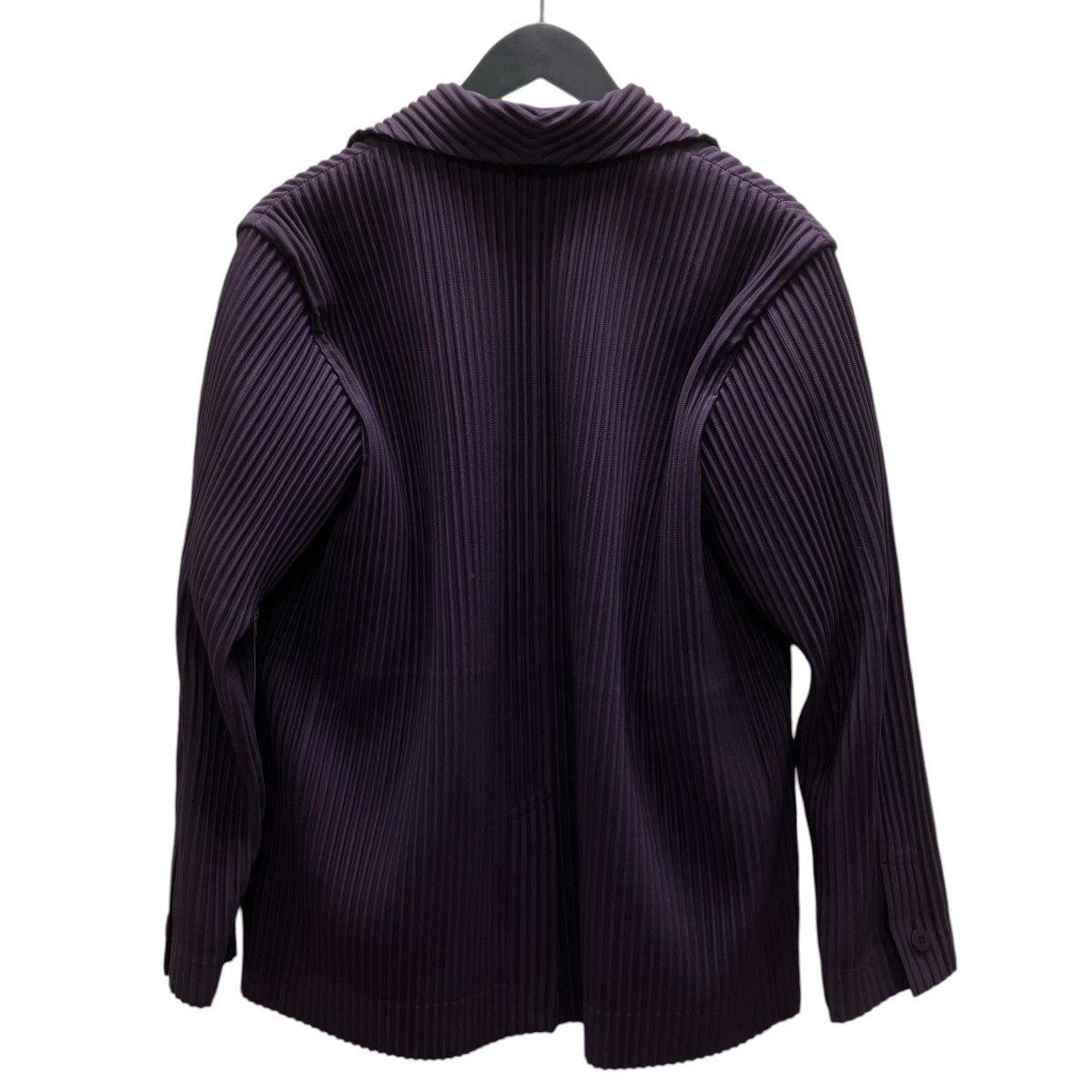 HOMME PLISSE ISSEY MIYAKE プリーツテーラードジャケット 古着・中古-5枚目のアイテム画像