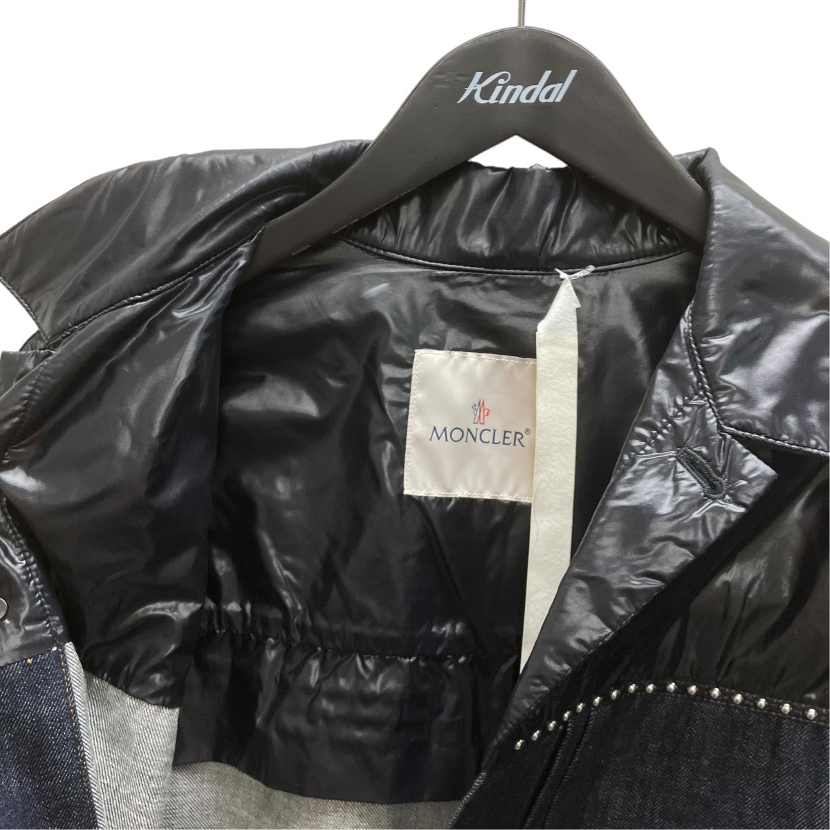 MONCLER×FRAGMENT DESIGN HIROSHI FUJIWARA BLUEGRASS GIUBBOTTO デニムジャケット 古着・中古-3枚目のアイテム画像