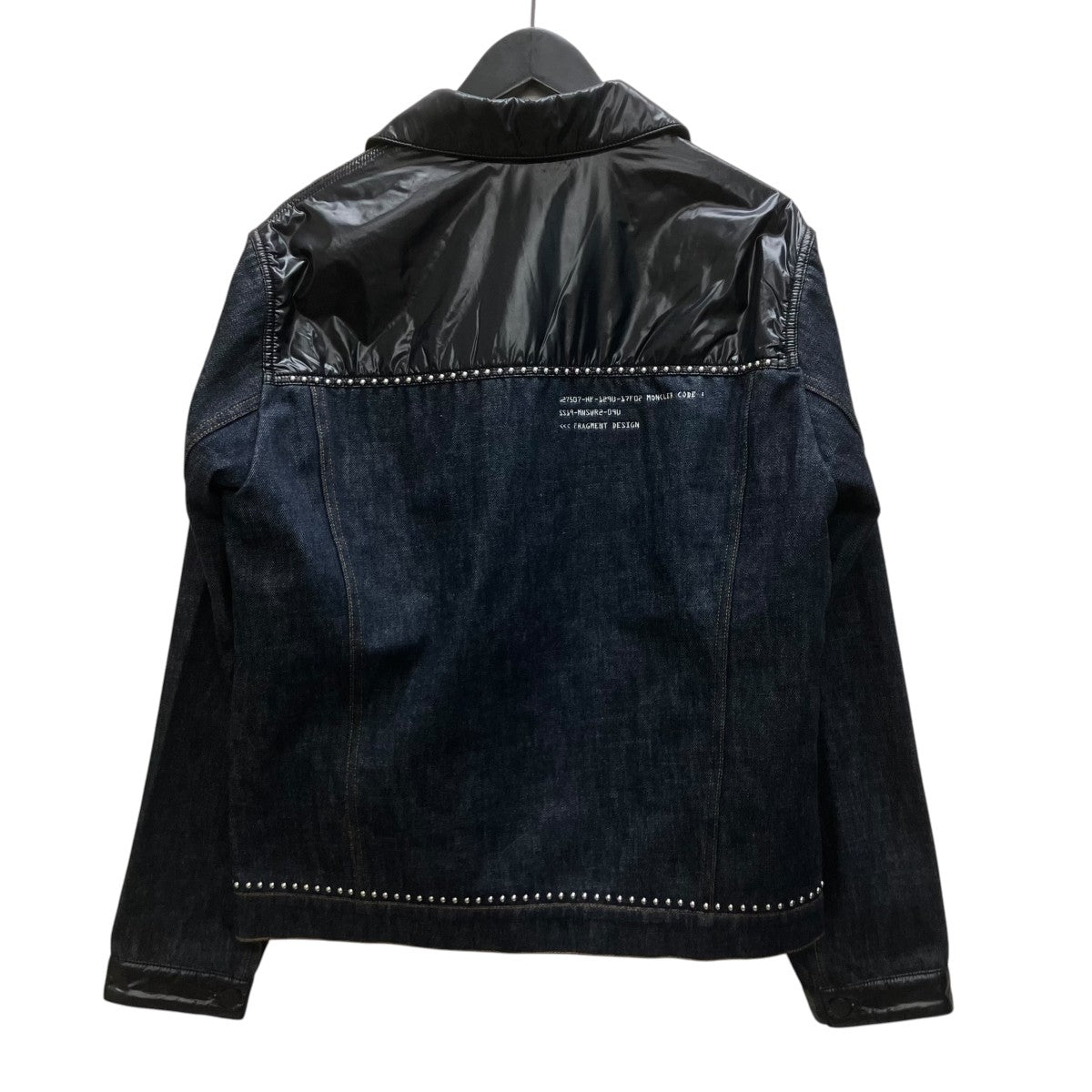 MONCLER×FRAGMENT DESIGN HIROSHI FUJIWARA BLUEGRASS GIUBBOTTO デニムジャケット 古着・中古-5枚目のアイテム画像