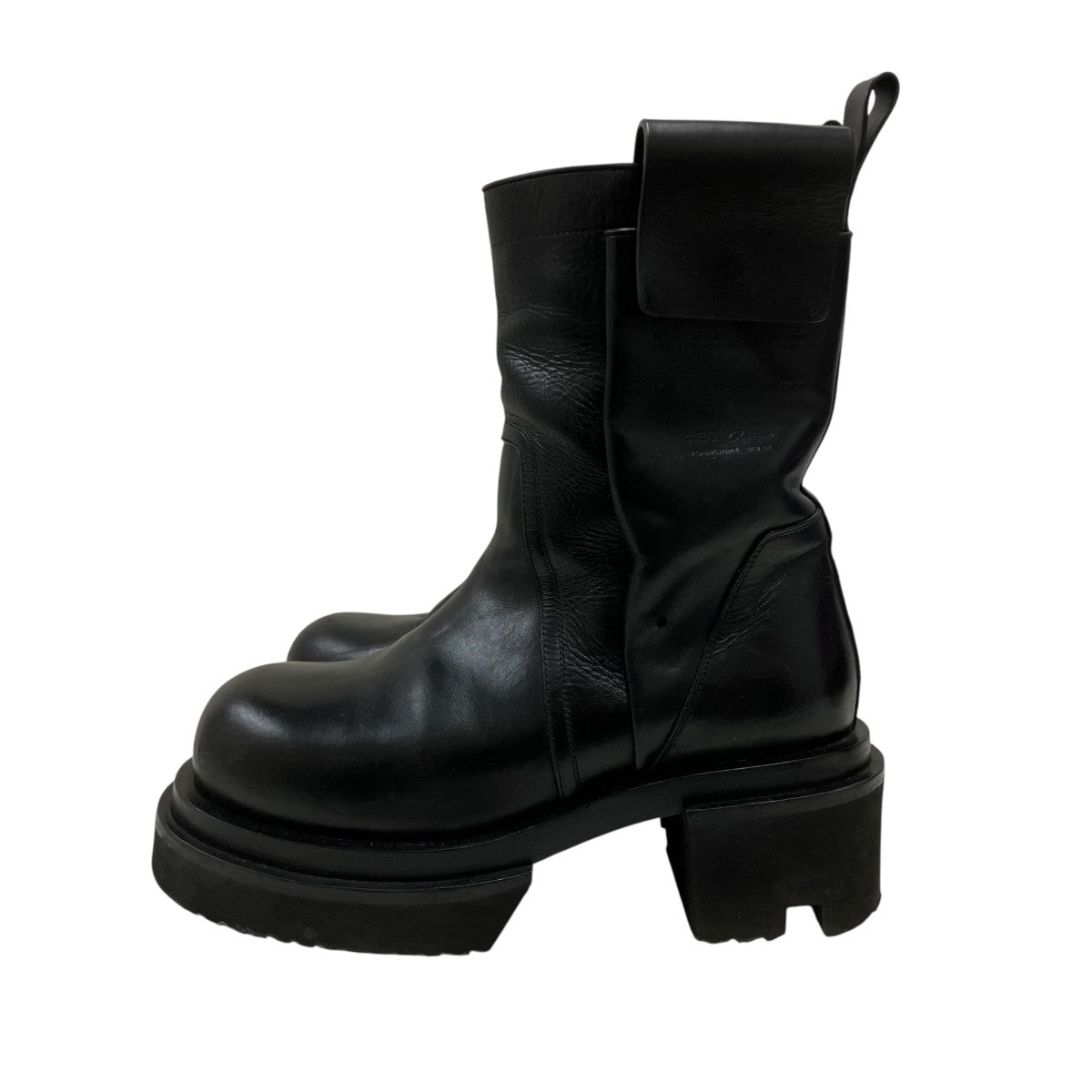 RICK OWENS Pull On Fogpocket Bogun Boot ブーツ 古着・中古-3枚目のアイテム画像