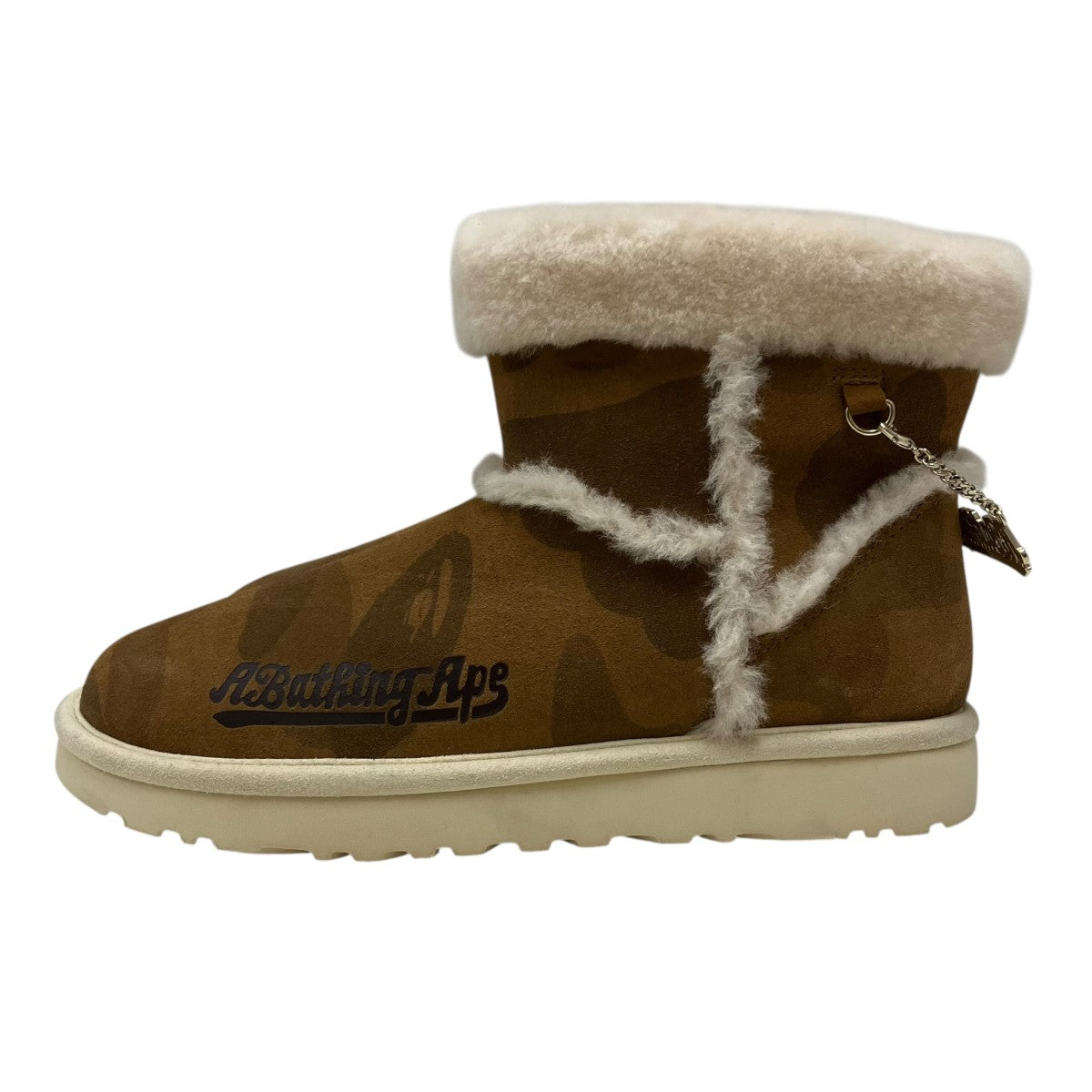 A BATHING APE×UGG BAPE CLASSIC MINI Mスウェードボアブーツ 古着・中古-3枚目のアイテム画像