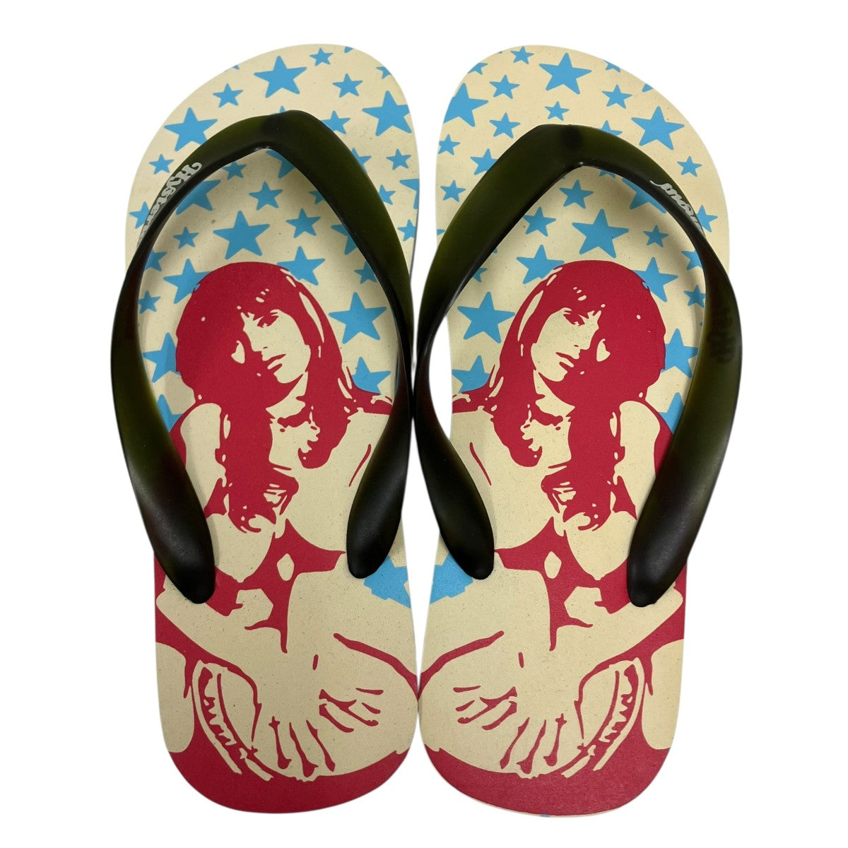 Hysteric Glamour グラフィックビーチサンダル 古着・中古-6枚目のアイテム画像