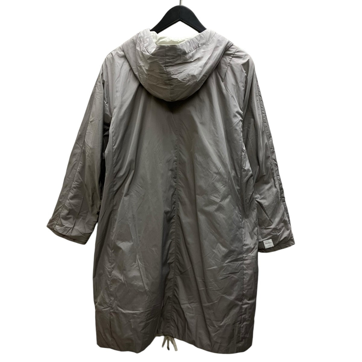 MaxMara ロングナイロンジャケット 古着・中古-4枚目のアイテム画像