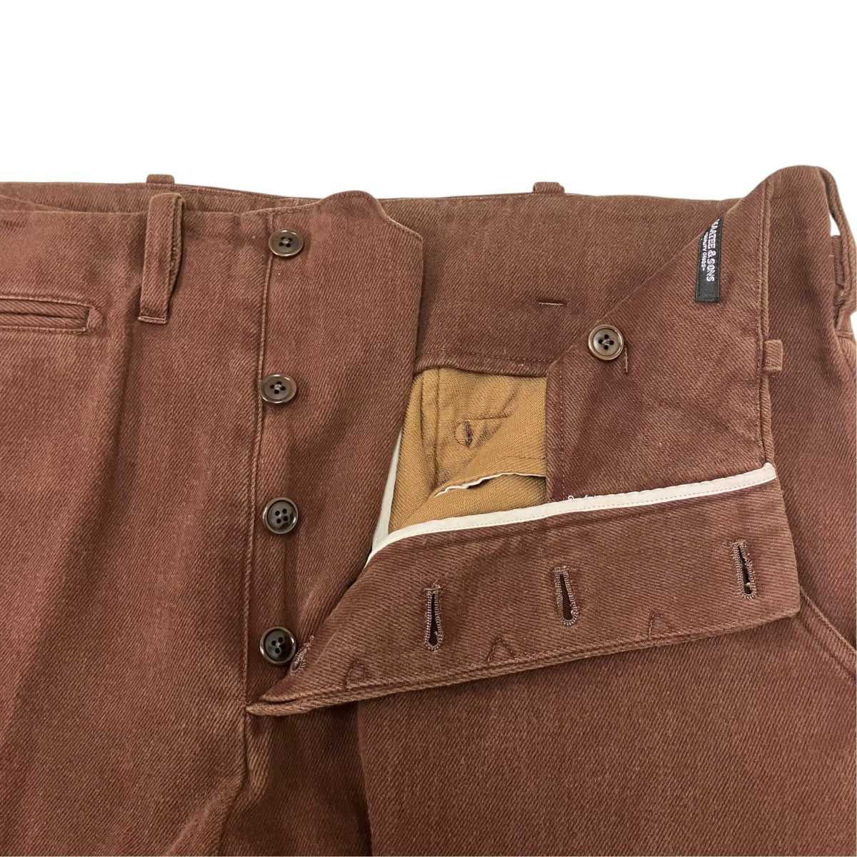 MAATEE＆SONS 26AW CHINO TROUSER チノパン 古着・中古-5枚目のアイテム画像