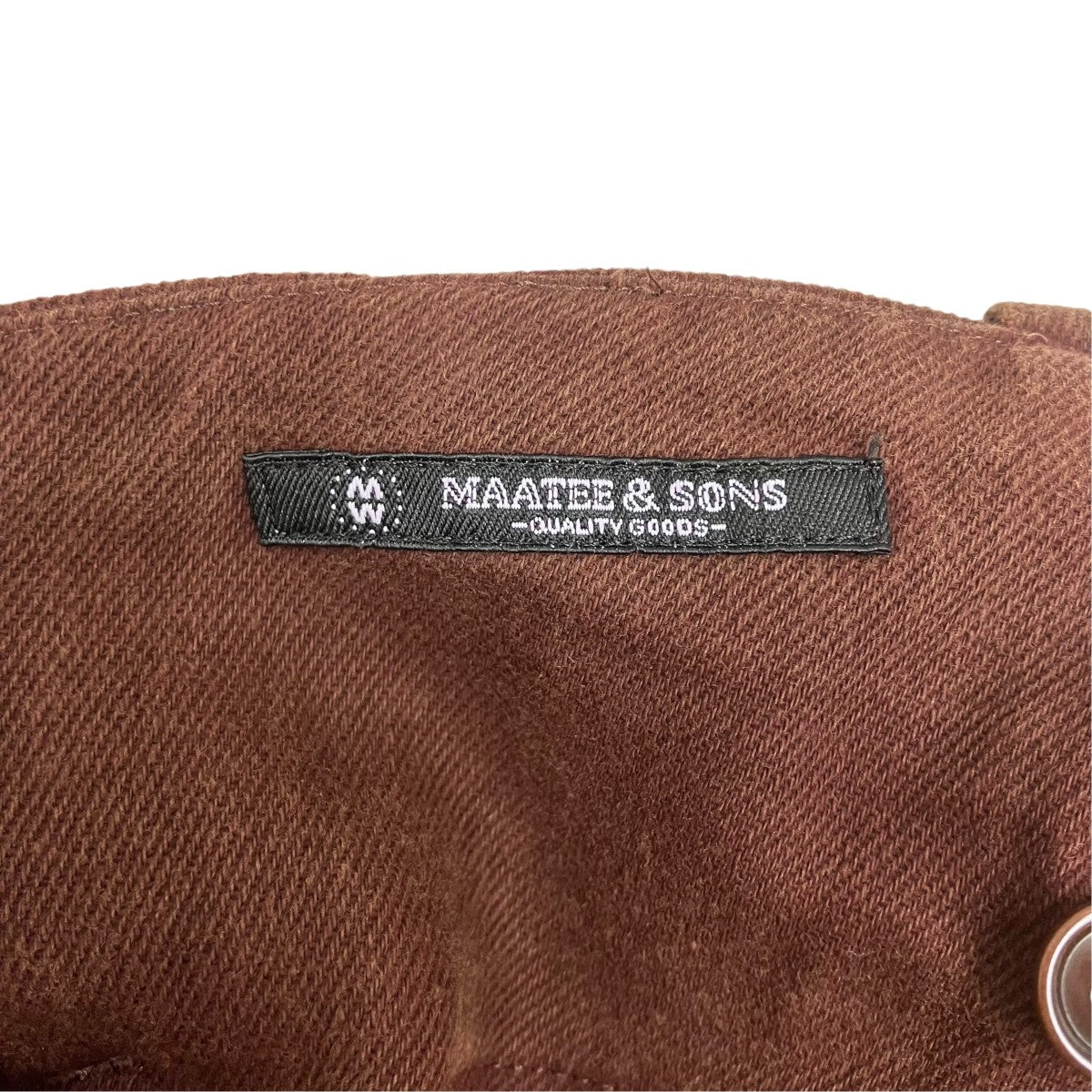 MAATEE＆SONS 26AW CHINO TROUSER チノパン 古着・中古-6枚目のアイテム画像