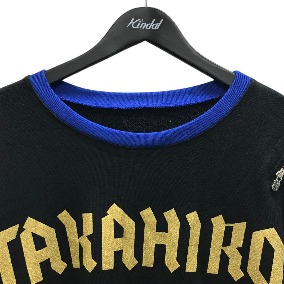 TAKAHIROMIYASHITA TheSoloIst． double zip balloon shaped crew neck sweatshirt 長袖カットソー 古着・中古-2枚目のアイテム画像
