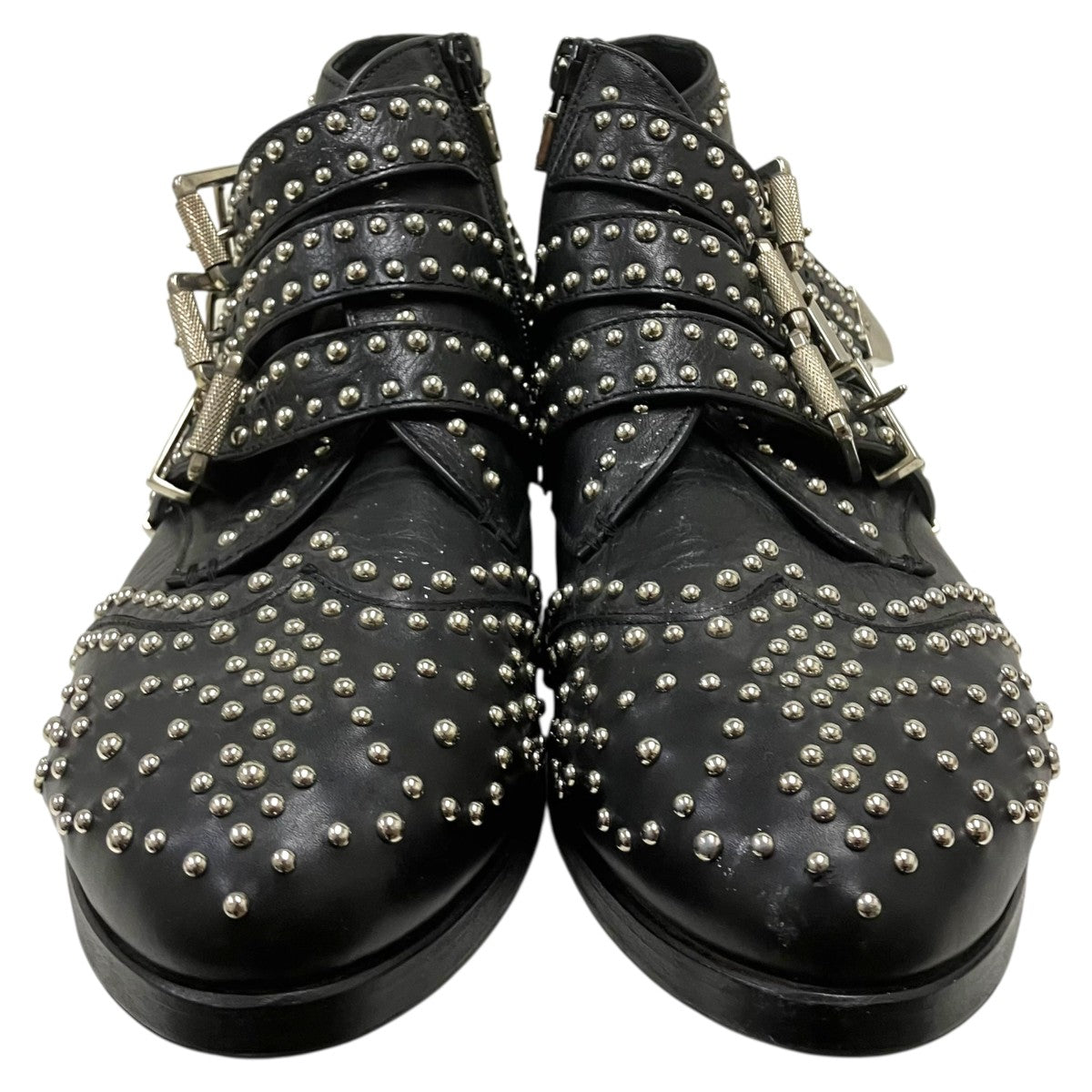TAKAHIROMIYASHITA TheSoloIst． 「borderless boots」スタッズブーツ 古着・中古-2枚目のアイテム画像