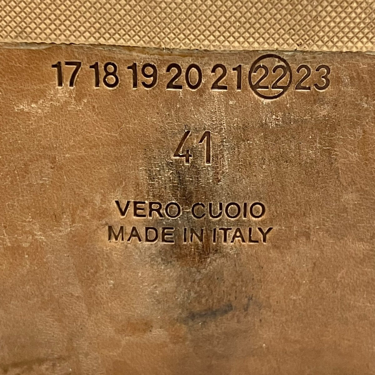 Martin Margiela22 レザーブーツ 古着・中古-6枚目のアイテム画像
