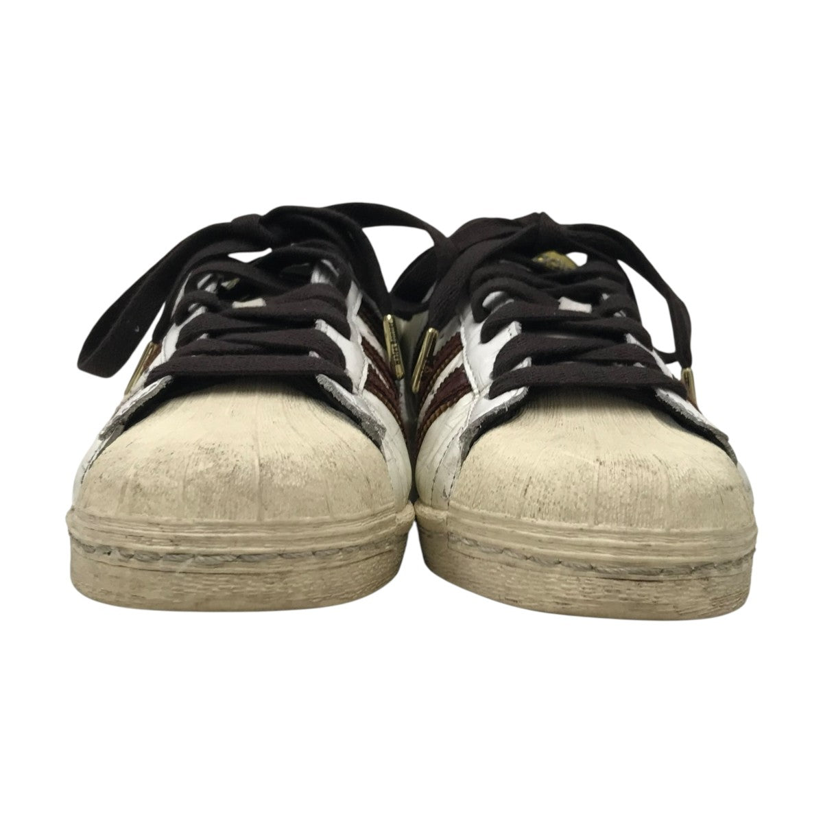 adidas×WALES BONNER ローカットスニーカー 古着・中古-2枚目のアイテム画像