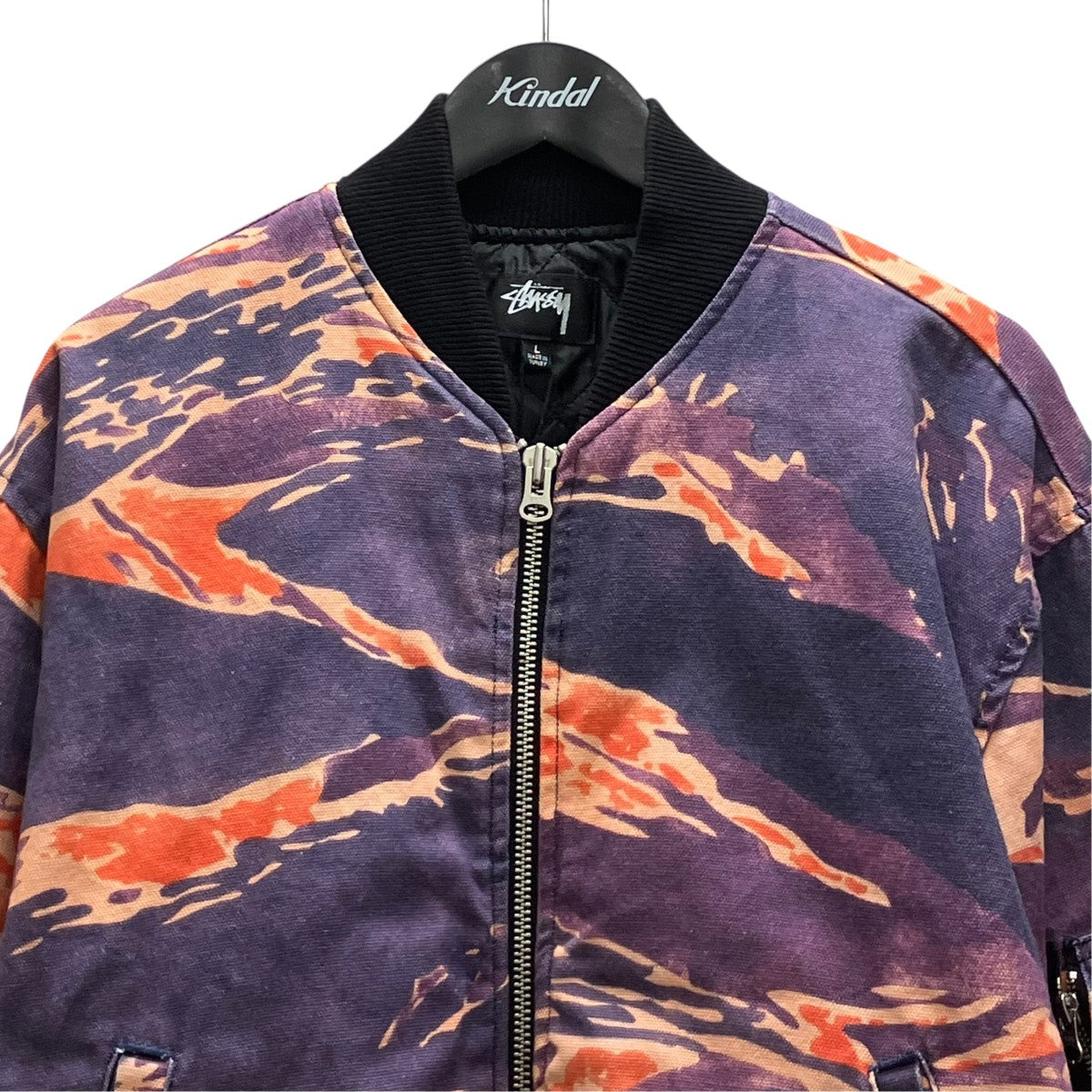 stussy ボンバージャケット 古着・中古-2枚目のアイテム画像