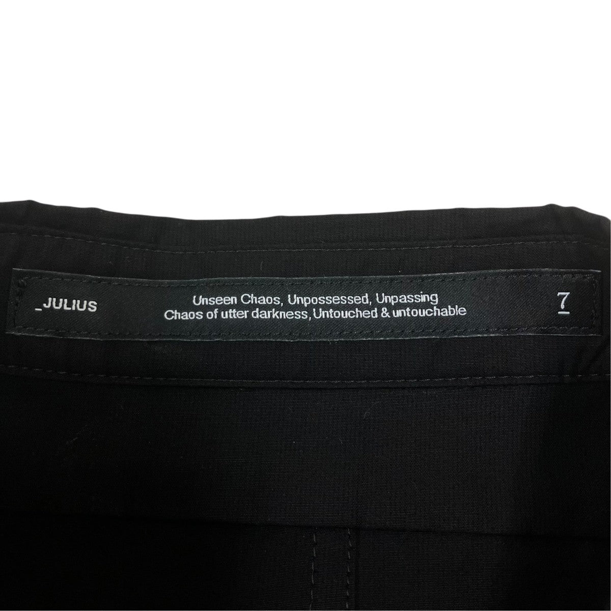 JULIUS 長袖シャツ 古着・中古-5枚目のアイテム画像