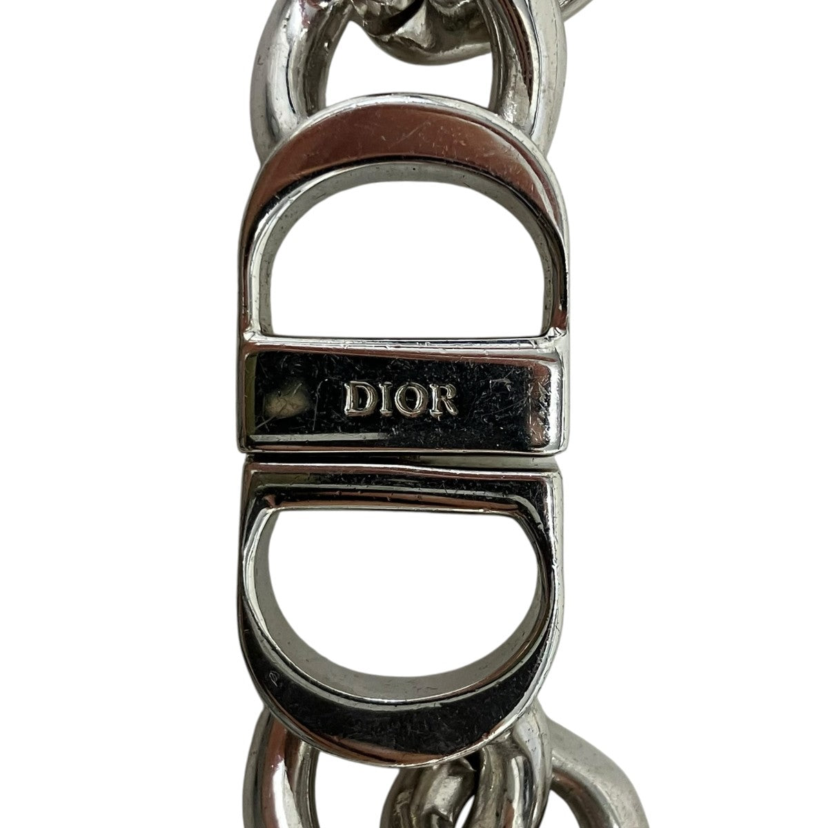 DIOR CDアイコンチェーンリンクネックレス 古着・中古-3枚目のアイテム画像